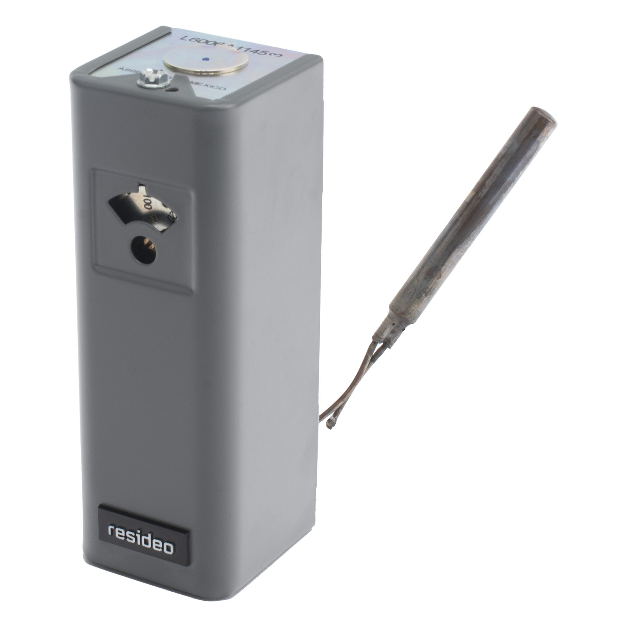 Controlador de Temperatura Aquastat / Límite Alto o Bajo / SPDT / Rango 38 a 116 °C / Diferencial Ajustable 5 a 30 °F / Montaje Horizontal — HONEYWELL HOME RESIDEO · SKU L6006A1145/U