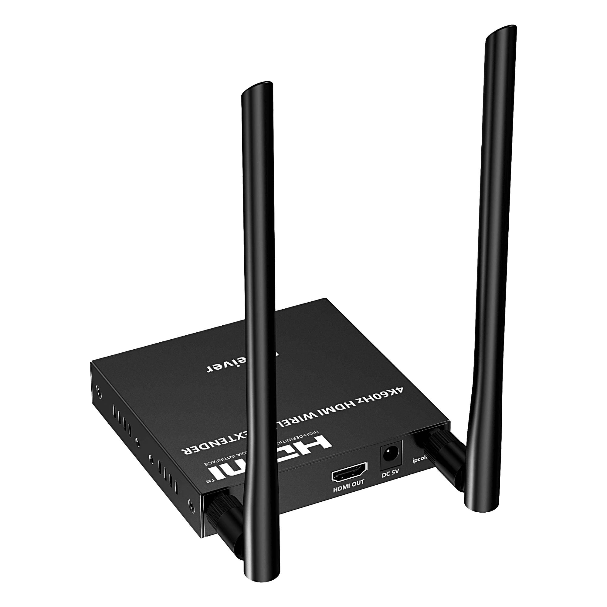 Receptor Inalámbrico HDMI / 4K@60Hz 4096x2160 / Tecnología ipcolor STREAM / Banda 5G 5.18-5.24 GHz / Alcance 50 m (164 ft) / 1 a 4 Conexiones Simultáneas