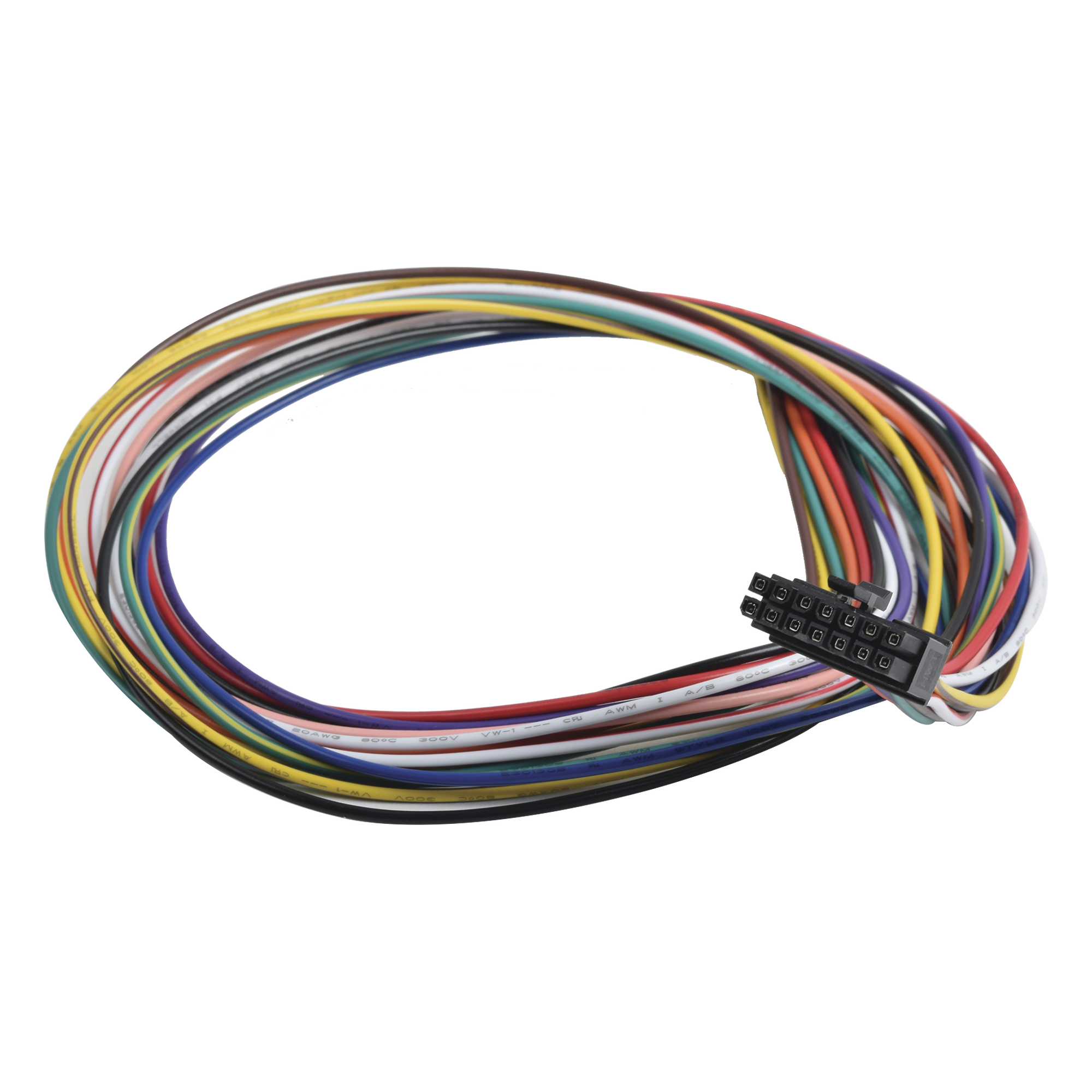 Arnés de Alimentación e IO / 14 Pines / 1 m (3.28 ft) / 20 AWG / -35°C a +70°C — RUPTELA · SKU PRO4ARNES14PINES