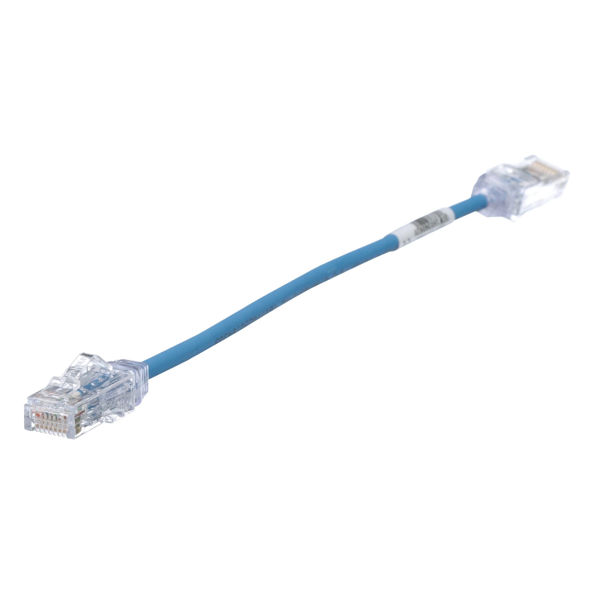 Cable de Parcheo UTP / Cat6 / 28AWG Diámetro Reducido / 20.2 cm (0.66 ft) / Azul — PANDUIT · SKU UTP28SP8INBU