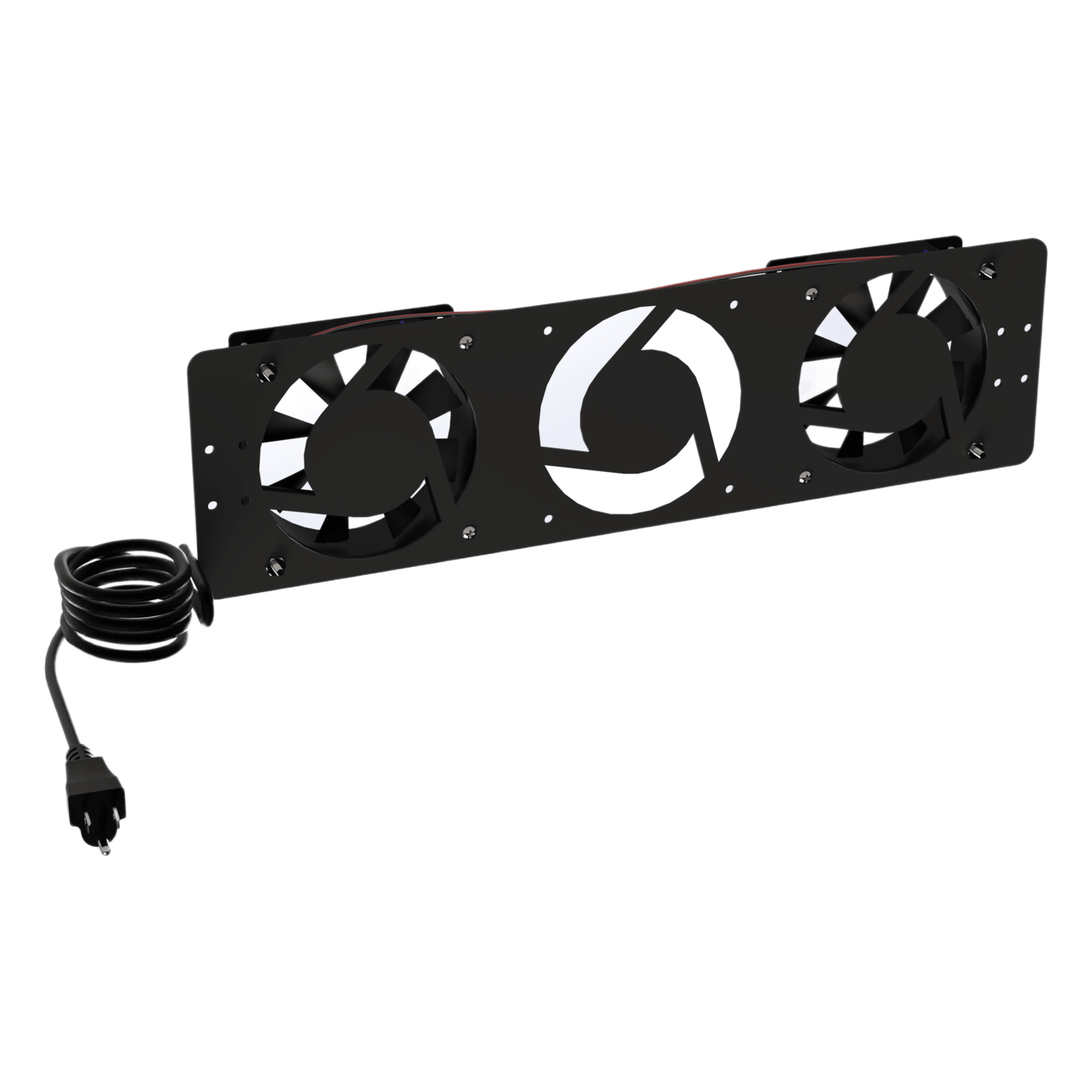 Kit de Ventiladores para Gabinete / 110 Vca / 12 x 12 cm / 76 CFM Total / Clavija Polarizada — LINKEDPRO BY EPCOM · SKU LPVENT02BASIC