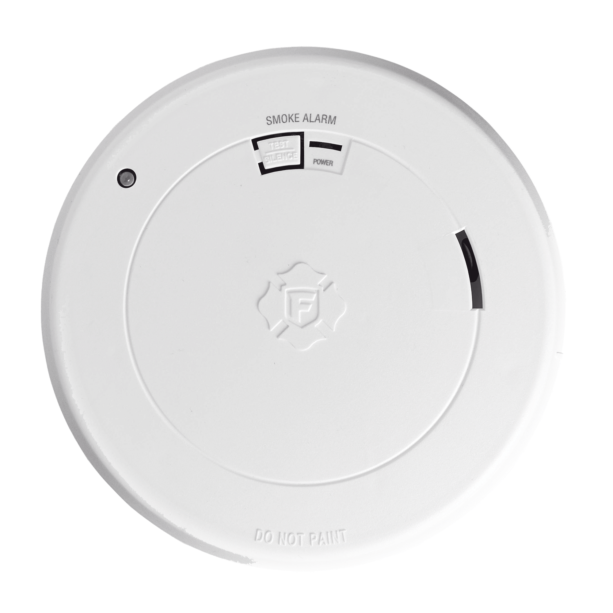 Alarma de Humo / Sensor Fotoelectrico / Batería de Litio Sellada 10 Años / Luz de Seguridad Integrada / Rango 4.4°C a 37.8°C / Cumple UL217, CSFM, NFPA 72, NFPA 101, ICC — FIRST ALERT · SKU 1046747