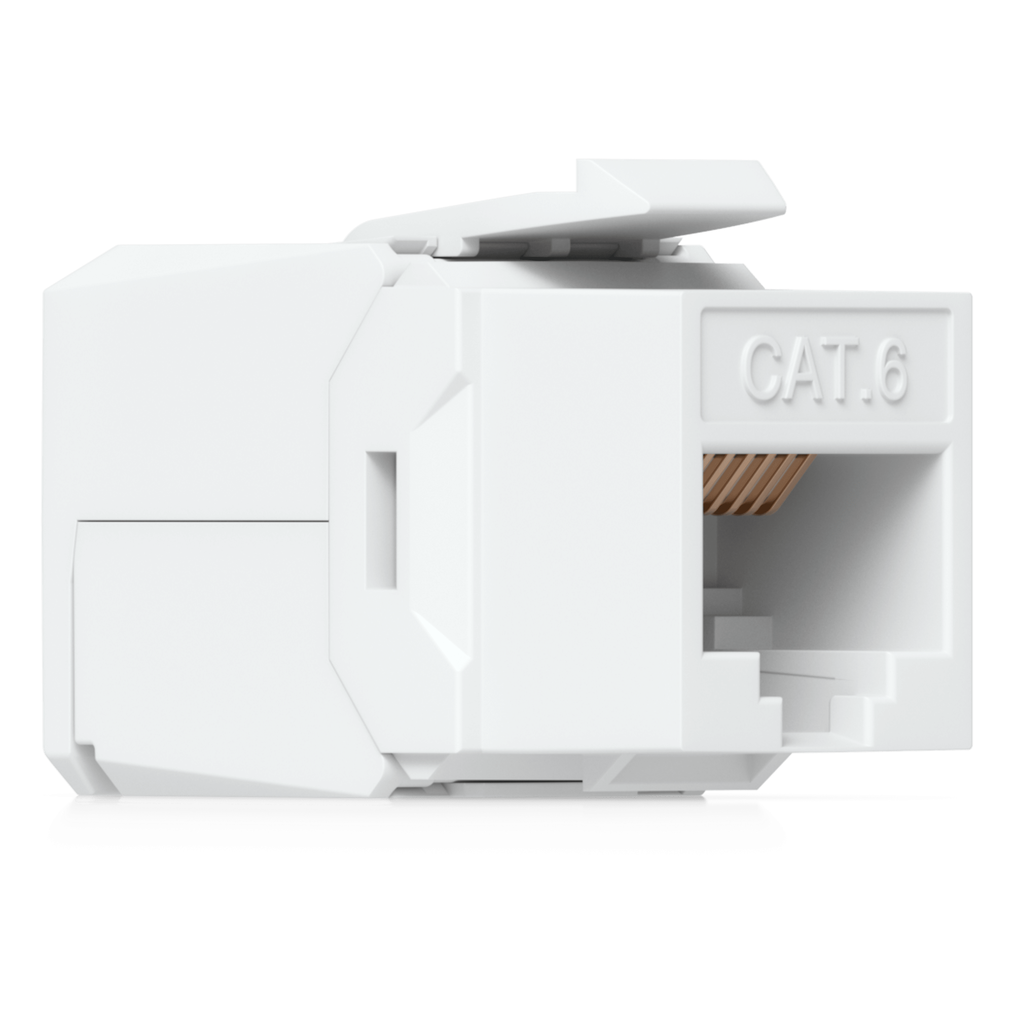 Keystone Jack / Cat6 / Terminación IDC / Snap-In / 12 Piezas