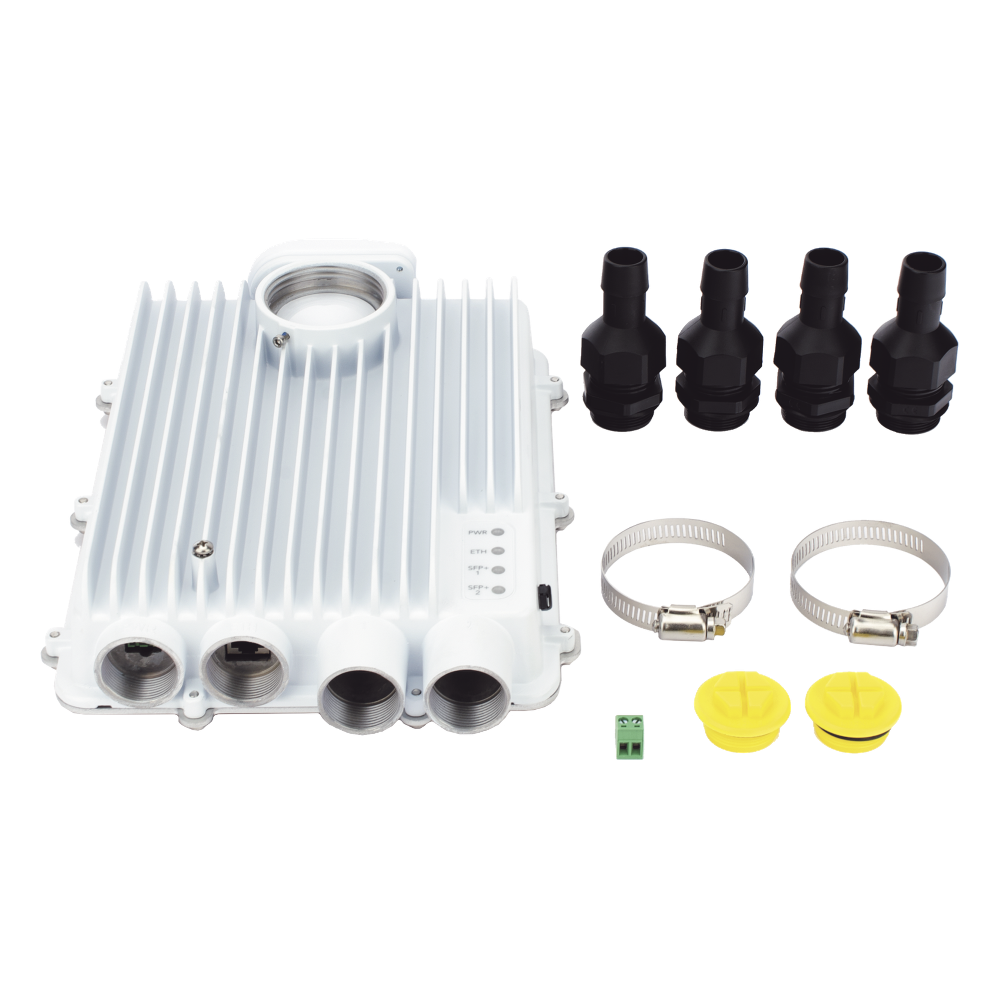 Radio Backhaul PTP / Wi-Fi 6E / 3.4 Gbps / 5.1-6.4 GHz / MIMO 4x4 / IP67 / Alcance hasta 10 km (32,808 ft)