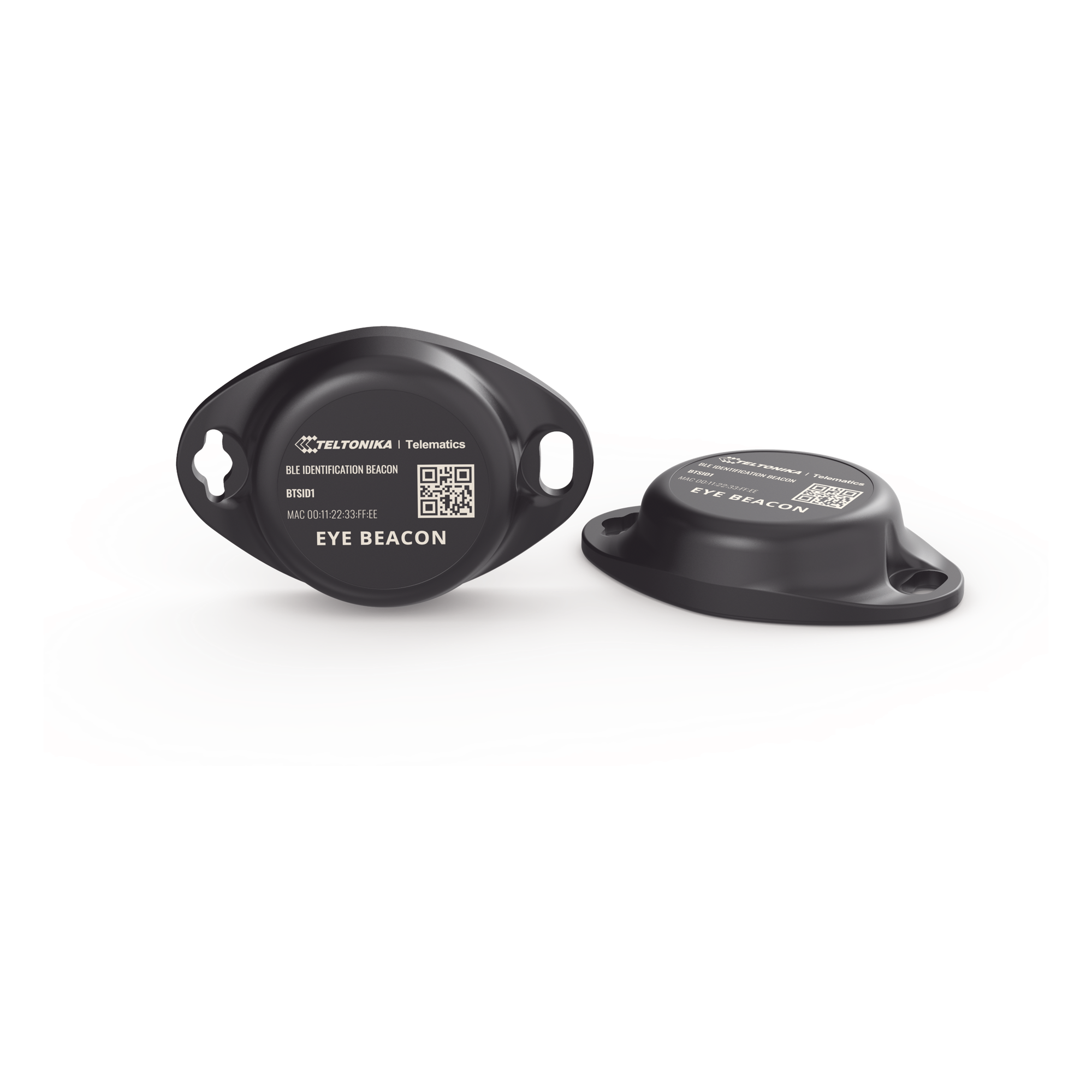 Beacon Bluetooth / BLE 5.0 / IP67 / Alcance 80 m (262.5 ft) / Batería 600 mAh 10 Años / iBeacon Eddystone — TELTONIKA · SKU EYEBEACON