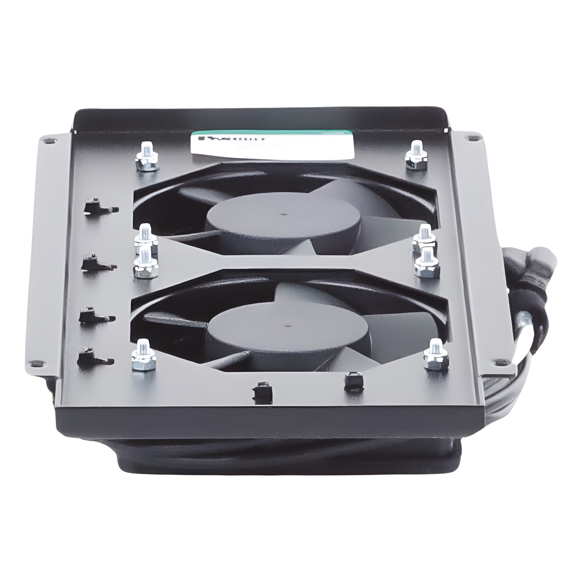 Kit de Ventiladores para Gabinete / 2 Unidades / 122 CFM Total / 120 Vca / Cable 2 m (6.6 ft) / Montaje Completo