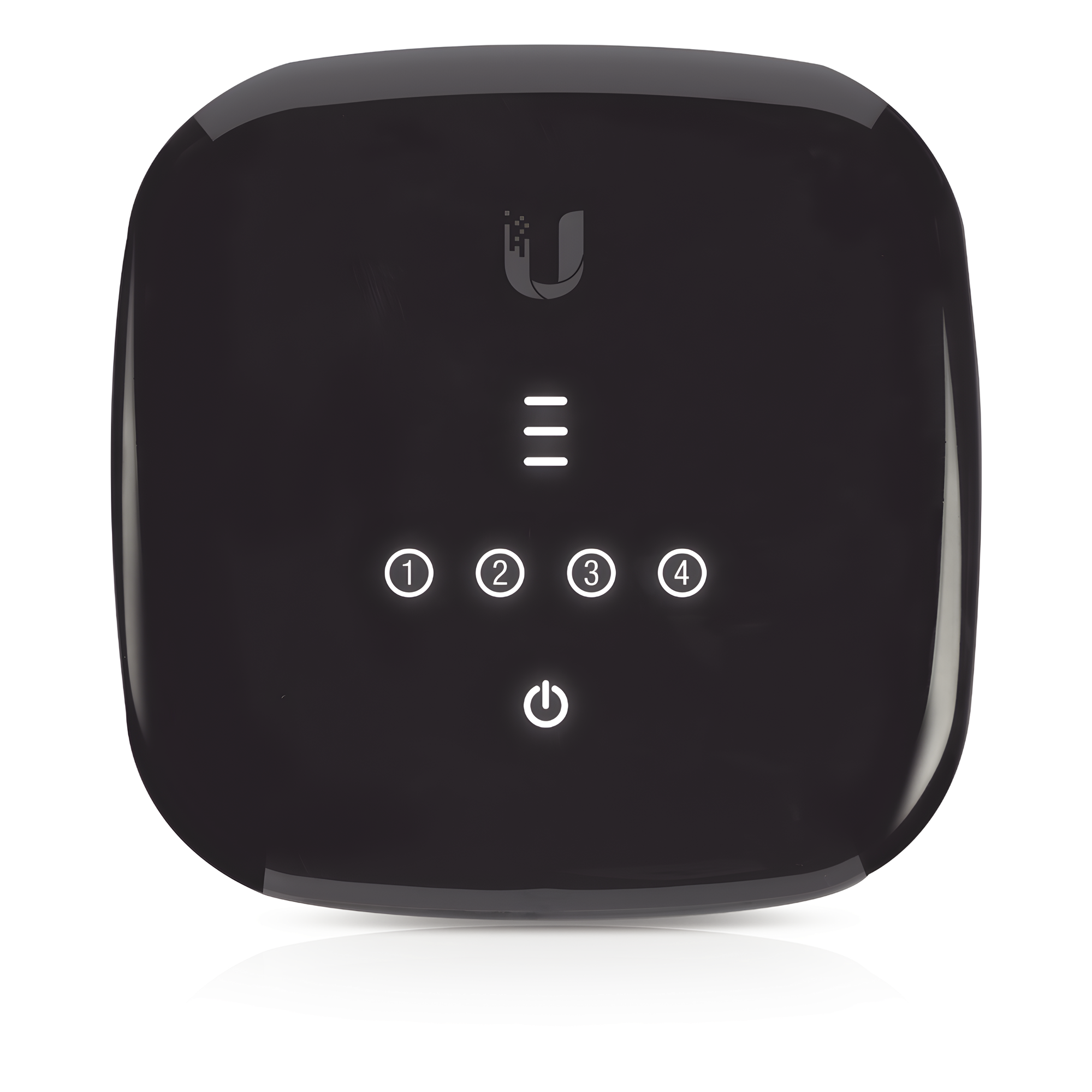 CPE GPON / Wi-Fi 802.11n / 2.488 Gbps Downstream / 4 Puertos LAN Gigabit / PoE Pasivo 24V / 128 Dispositivos — UBIQUITI · SKU UF-WIFI