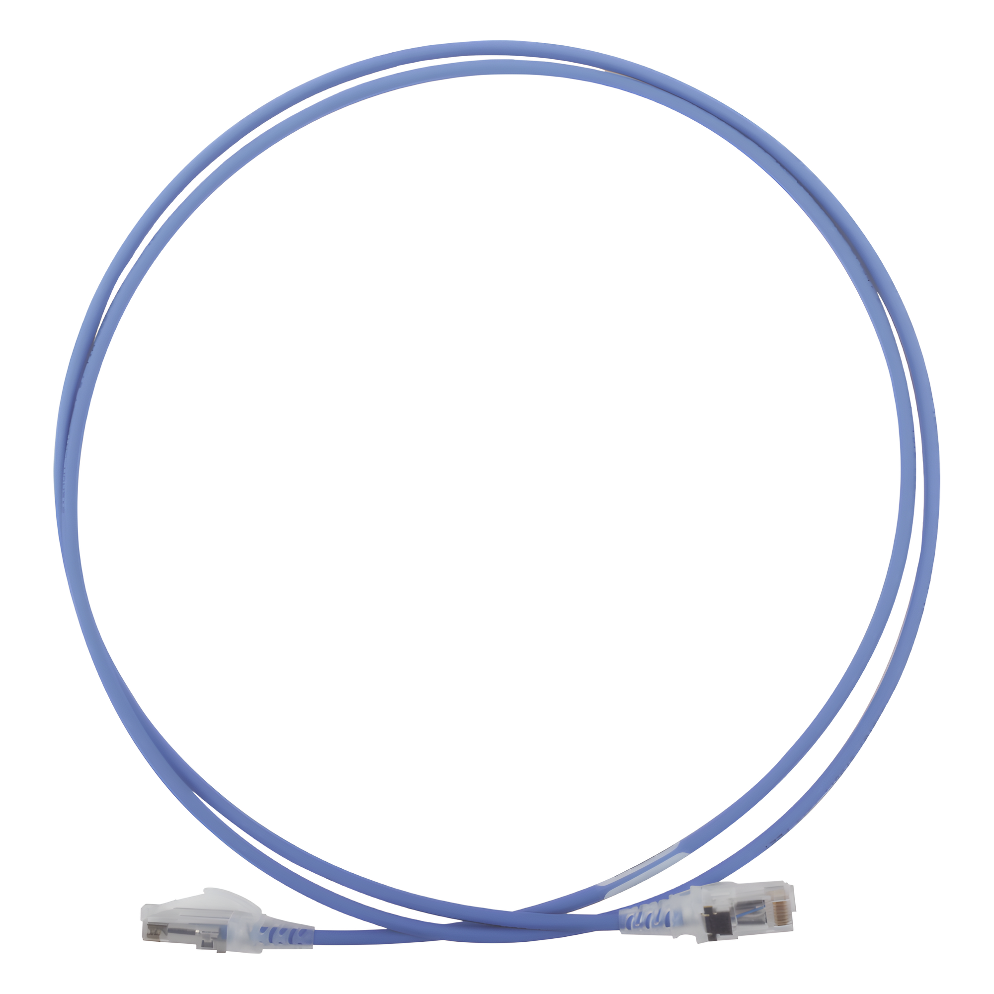 Patch Cord / Cat6 UTP / CM/LS0H / 1.52 m (5 ft) / 28AWG Diámetro Reducido / Azul — SIEMON · SKU MC6-05-0628
