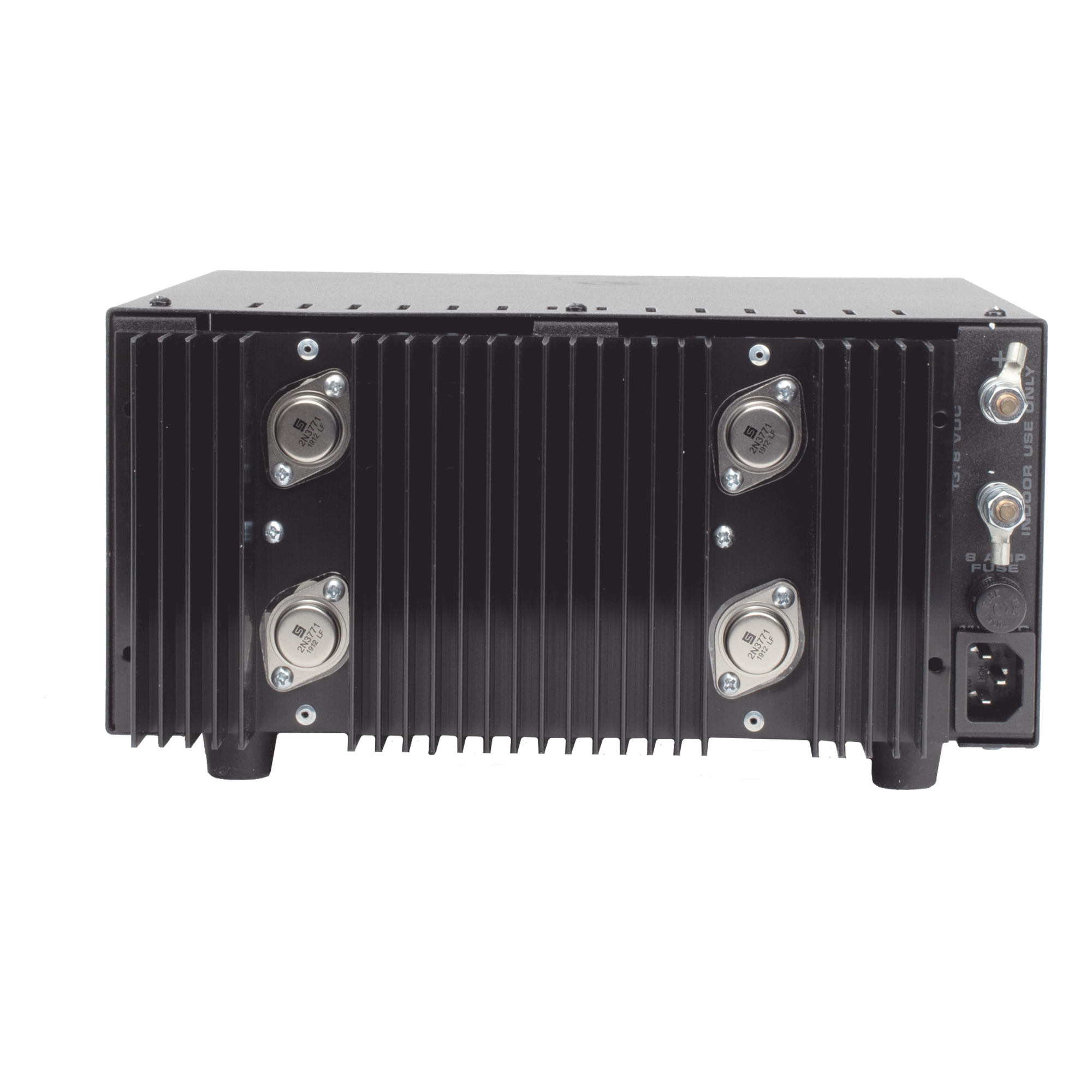 Fuente de Poder Lineal / 13.8 Vcc 35 A / Regulación Electrónica / Disipador Térmico / 115 VCA / 5.67 x 11.07 x 10.98 in