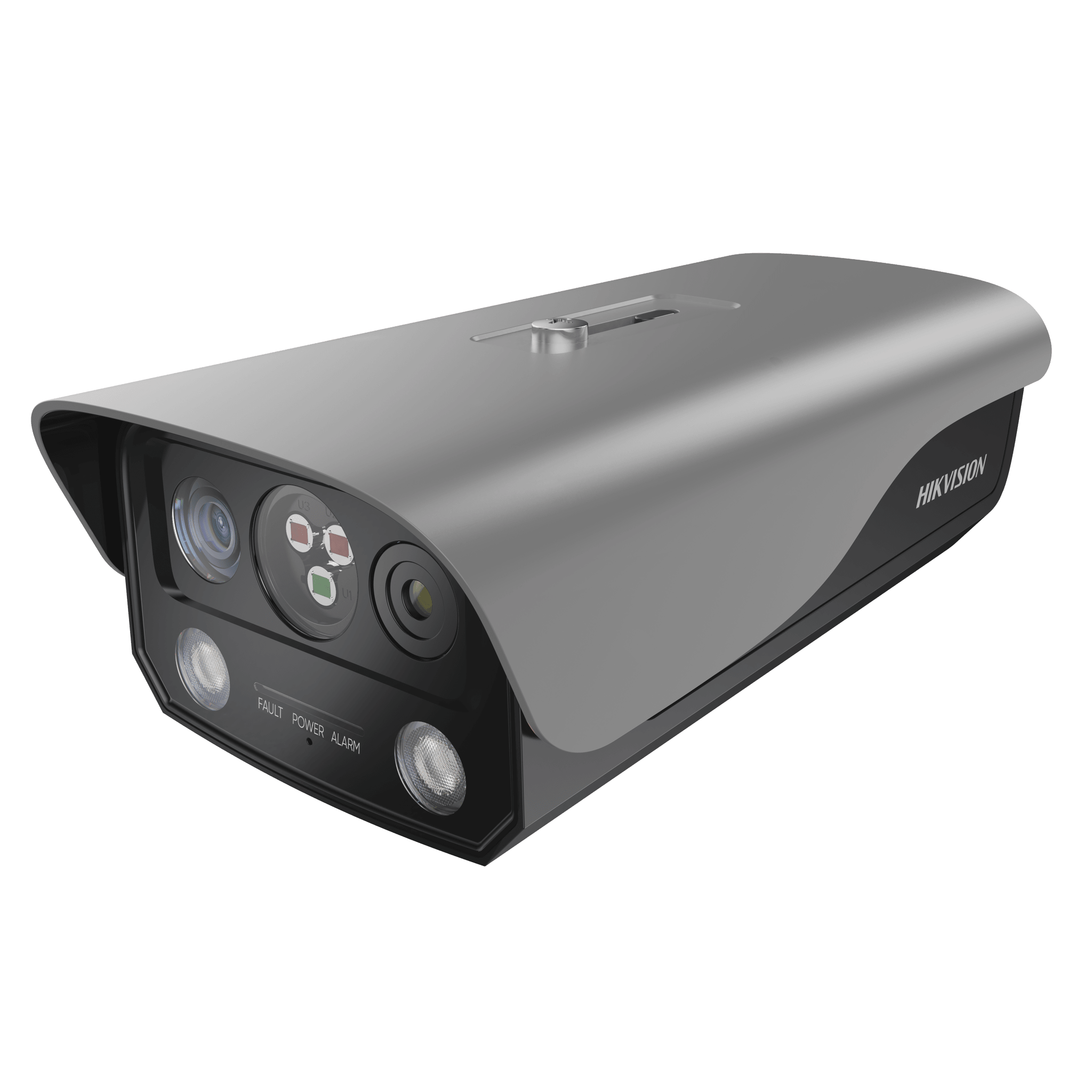 Cámara IP Térmica de Detección de Incendios / 4 Megapixel Óptico + 1 Megapixel Térmico / Alcance de Llama 50 m (164 ft) / Rango Térmico 0 a 400 °C / IP66 / WDR 120 dB — HIKVISION · SKU HF-VTR344