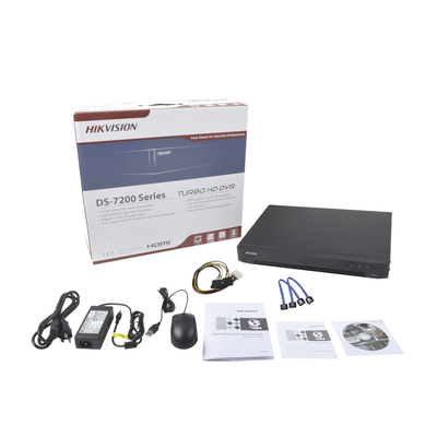[Audio Bidireccional] DVR 32 Canales TurboHD + 8 Canales IP / 5 Megapixel Lite - 3K Lite / Acusense / Reconocimiento Facial  / Audio por Coaxitron / 2 Bahías de Disco Duro / H.265+ / Salida de Video en Full HD