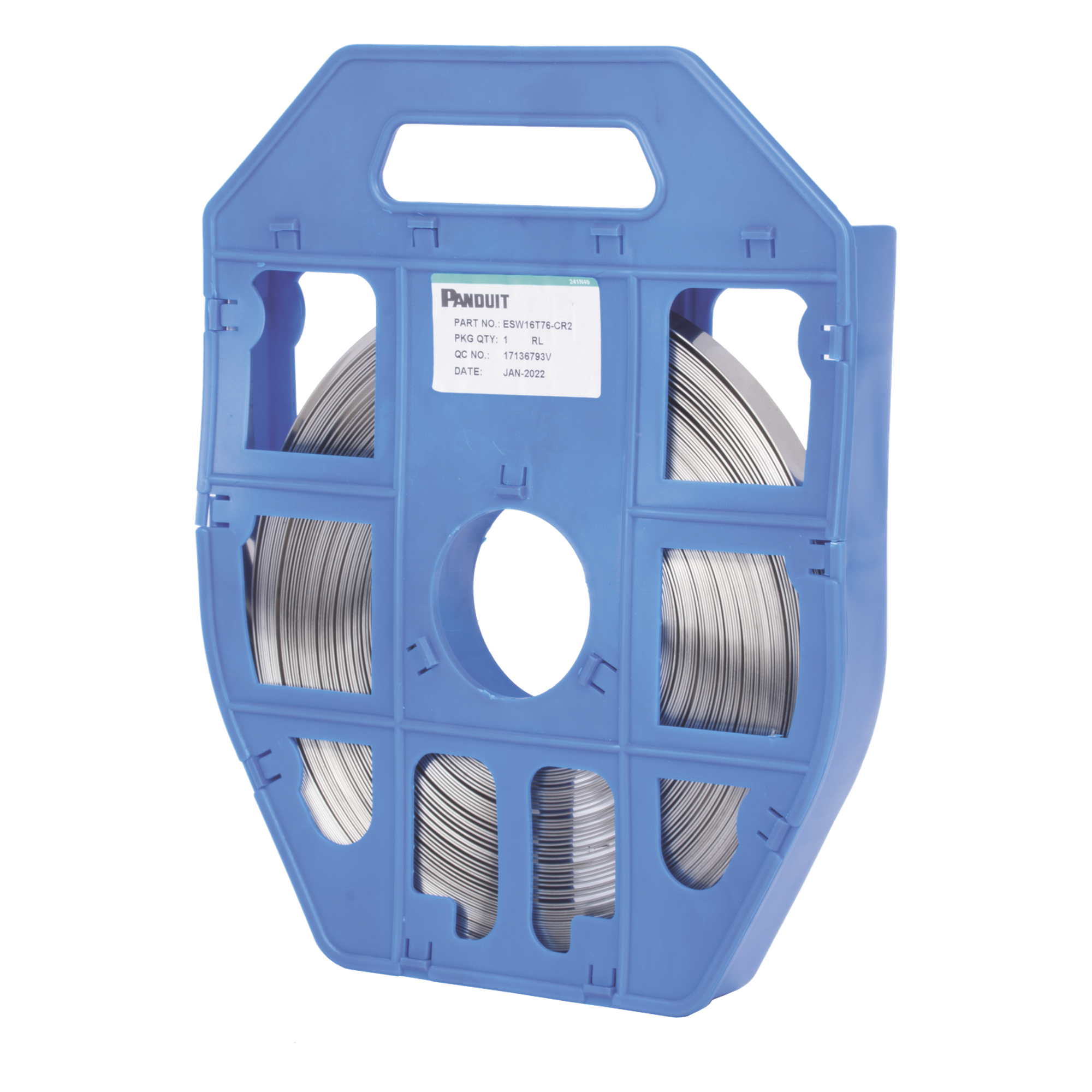 Fleje de Acero Inoxidable / 16 mm (5/8) de Ancho / 0.75 mm de Espesor / Rollo 30.5 m (100 ft) / Uso Industrial Pesado