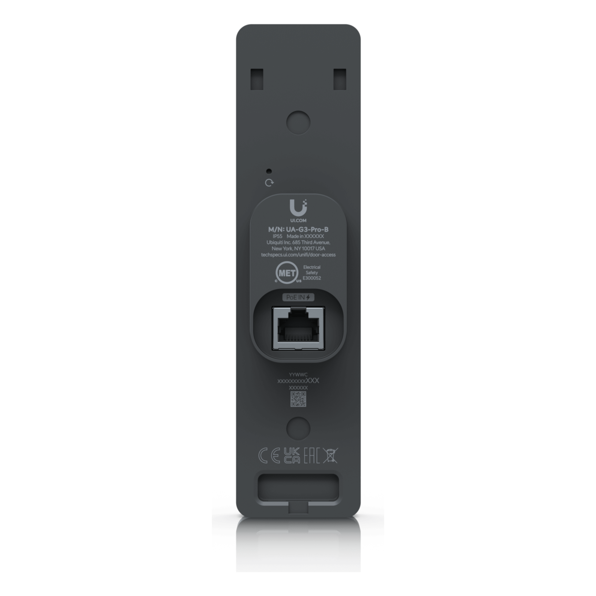 Lector de Acceso Avanzado / Cámara 2 MP / Pantalla Táctil 4.7' / NFC y PIN / Reconocimiento Facial / PoE / IP55