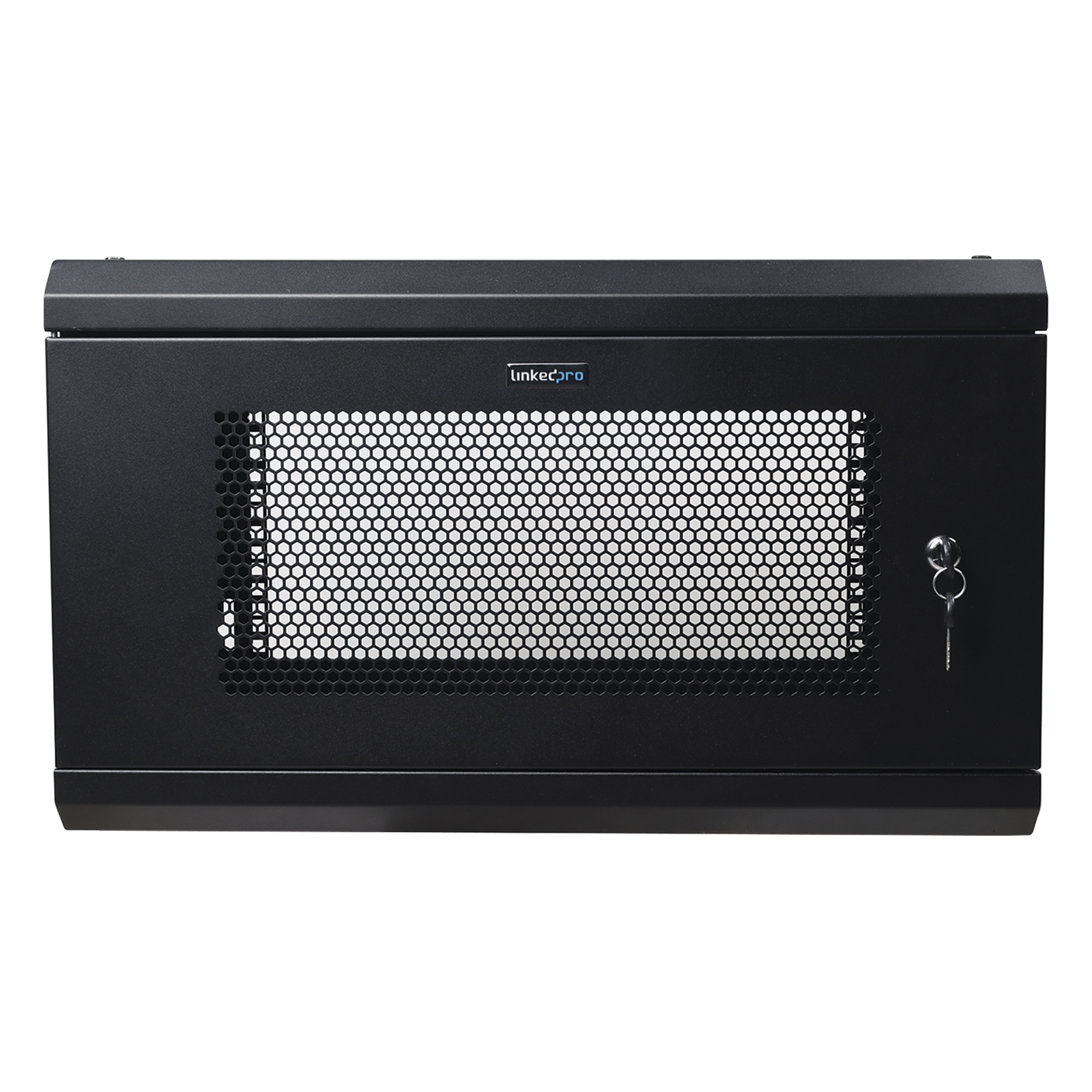 Gabinete de Pared / 6U / 19'' / 455 mm Profundidad / 80 kg Carga / Acero Reforzado / 1.49 ft Alto — LINKEDPRO · SKU SR1906LH3P