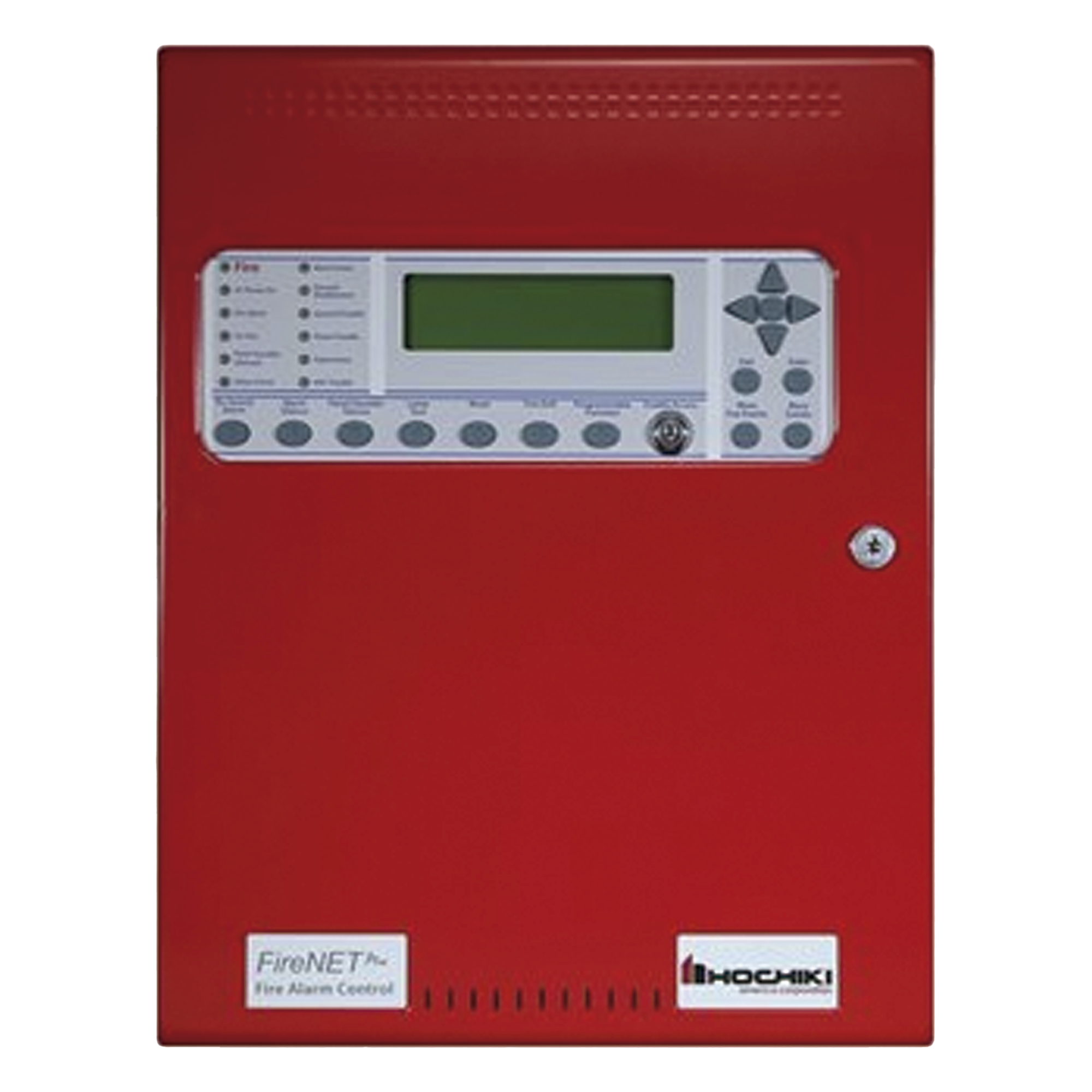 Panel de Detección de Incendio Direccionable / 1 Lazo SLC / 127 Dispositivos por Lazo / 127 Bases Sonoras por Lazo / 254 Puntos por Lazo en Red / Protocolo DCP / RS-485 para 64 Paneles / 120V / Color Rojo — HOCHIKI · SKU FNP-1127US00RS-120
