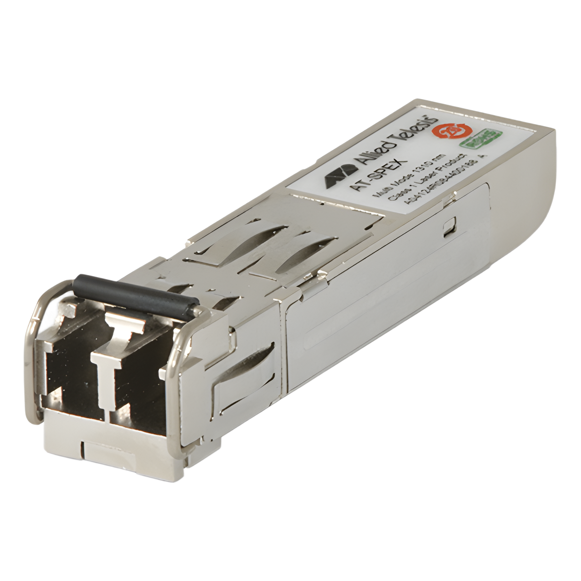 Transceptor SFP Multimodo / 1000BASE-X / 1310 nm / 2 km / 1.25 Gbps / LC / 6.56 ft — ALLIED TELESIS · SKU AT-SPEX