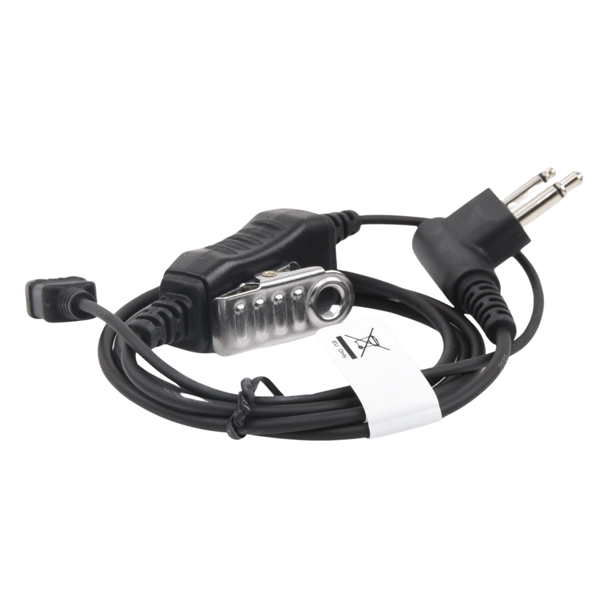 Micrófono de Solapa / 1 Cable / Compatible Motorola y Hytera / Conector 5 lb / Kevlar Reforzado / PTT Ergonómico / Serie LOC