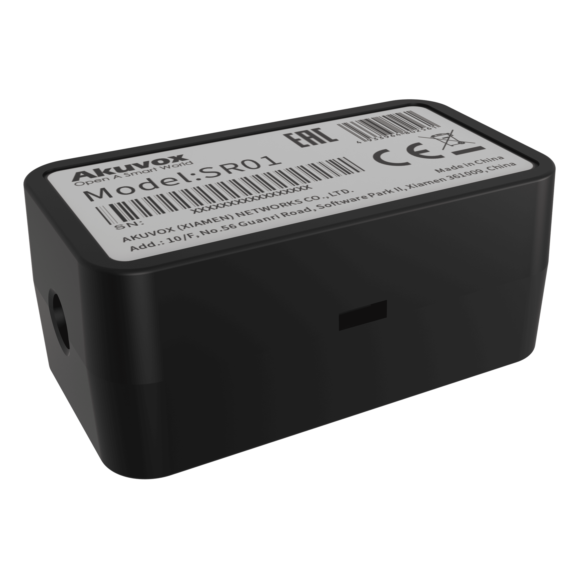 Módulo I/O para Control de Puerta / Comunicación Encriptada RS-485 / 1 Salida Relay NO/COM/NC / 1 Entrada Botón de Salida / Temperatura -20°C ~ +60°C / Interior
