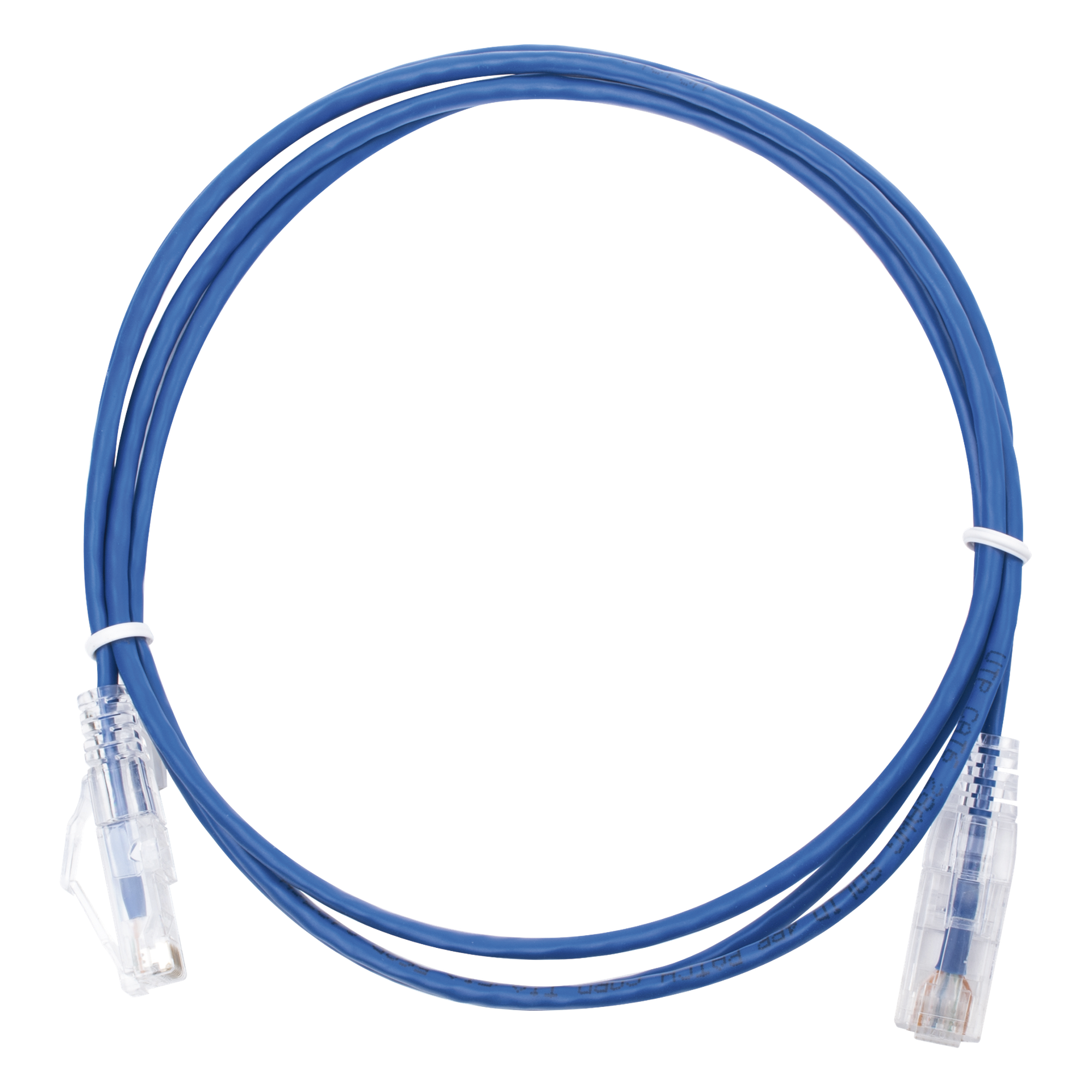 Cable de Parcheo Slim UTP Cat6 / 28 AWG / 1.5 m (4.92 ft) / Azul / 1 Gbps — LINKEDPRO BY EPCOM · SKU LP-UT6-150-BU28