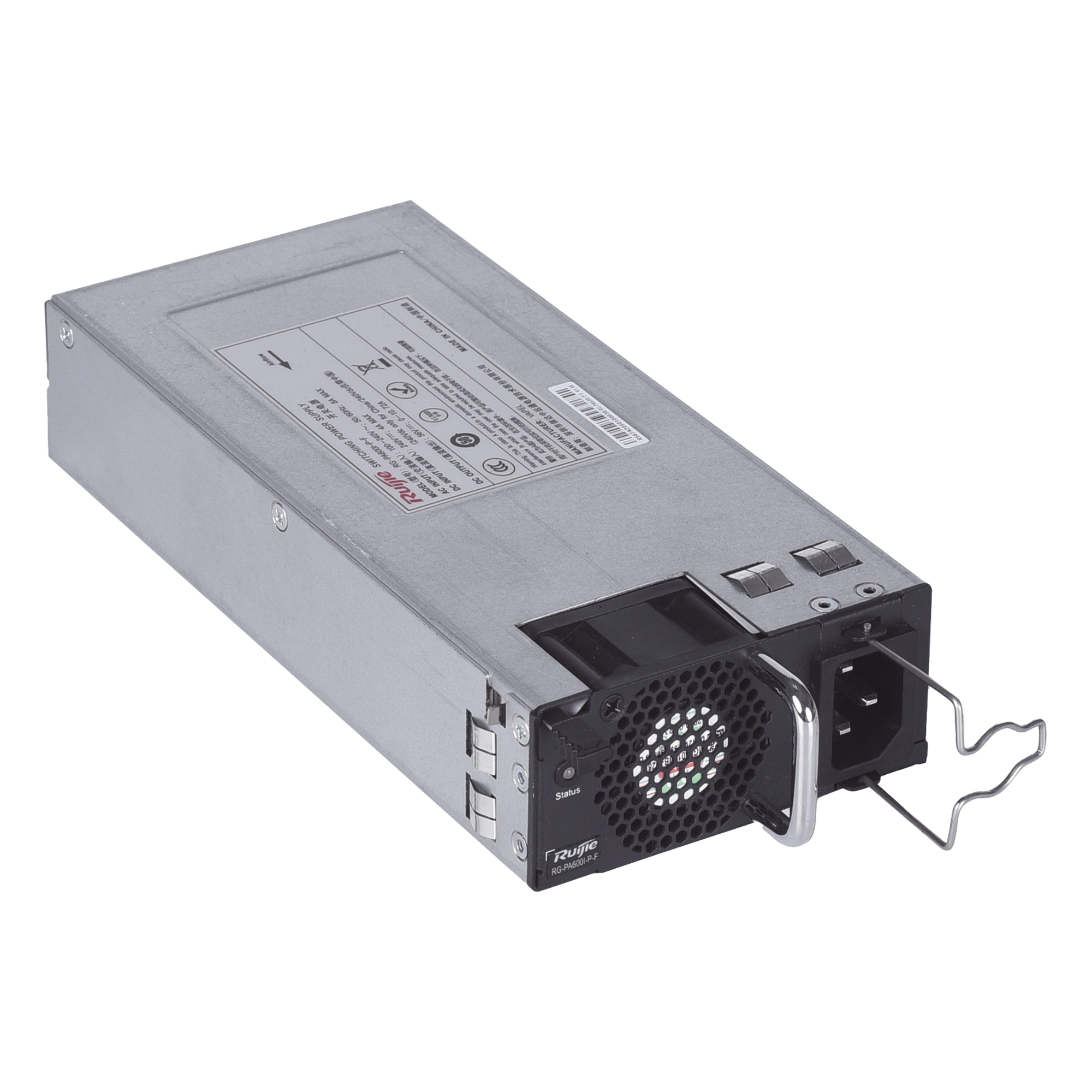 Fuente de Poder Modular / 1600 Watts / Para Switch Empresarial / Diseño Hot-Swap / Eficiencia Energética Optimizada — RUIJIE · SKU RG-PA1600I-F