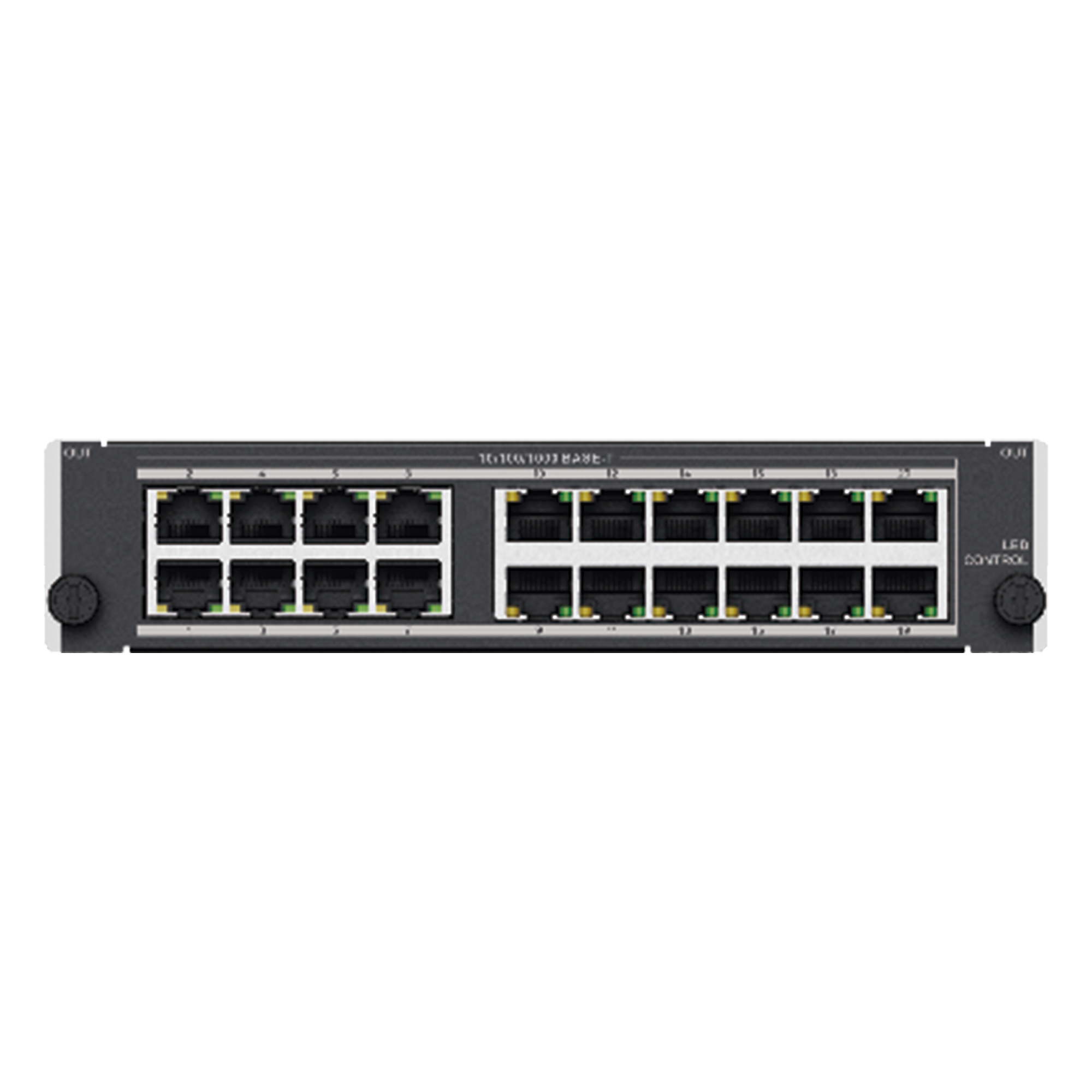 Tarjeta de Salida para Videowall / 20 Puertos RJ45 / Resolución de Salida 10 MP / Entrada 4K / Compatible con Controlador C60S — HIKVISION · SKU DS-C60S-20NO