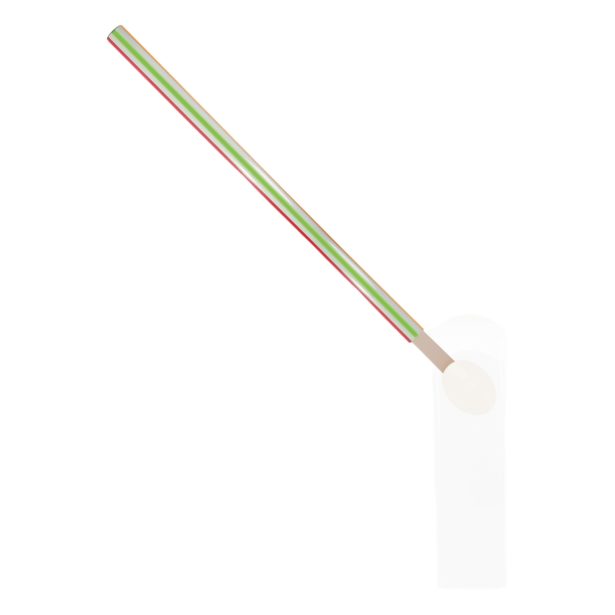 Mástil de Aluminio / 4 m (13.1 ft) / Perfil Antichoque / Compatible con Barreras LED / Requiere 2 Tiras LED — CAME · SKU 009-MXARM001