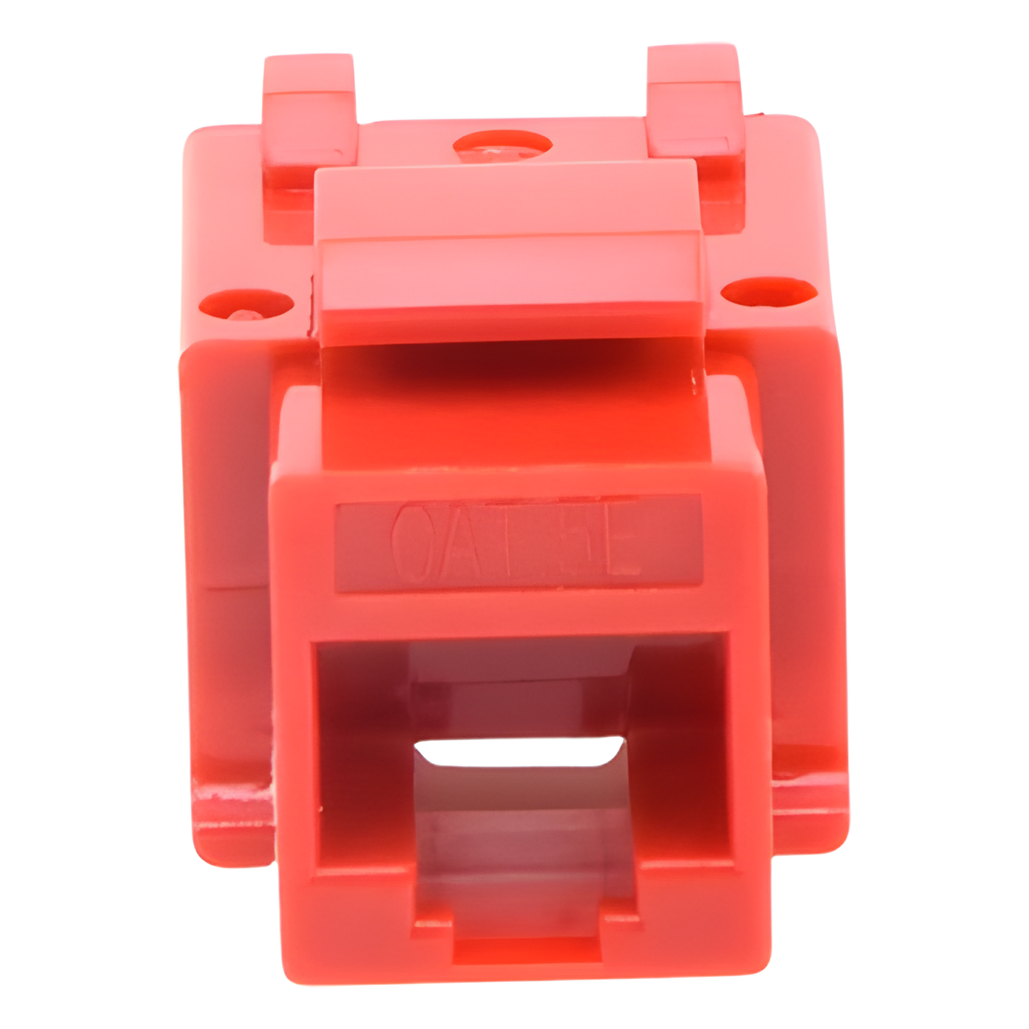 Módulo Jack Keystone / Cat5e / Terminación 110 / RJ45 / Sin Blindaje / Color Rojo