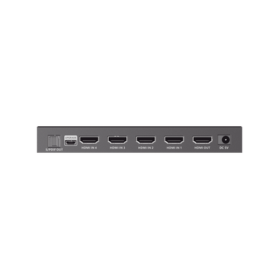 Switch Conmutador  HDMI 4X1 | 4 Entradas 1 Salida | Velocidad de trasmisión 48 Gbps | Resolución 8K | Salida de audio | HDCP 2.3