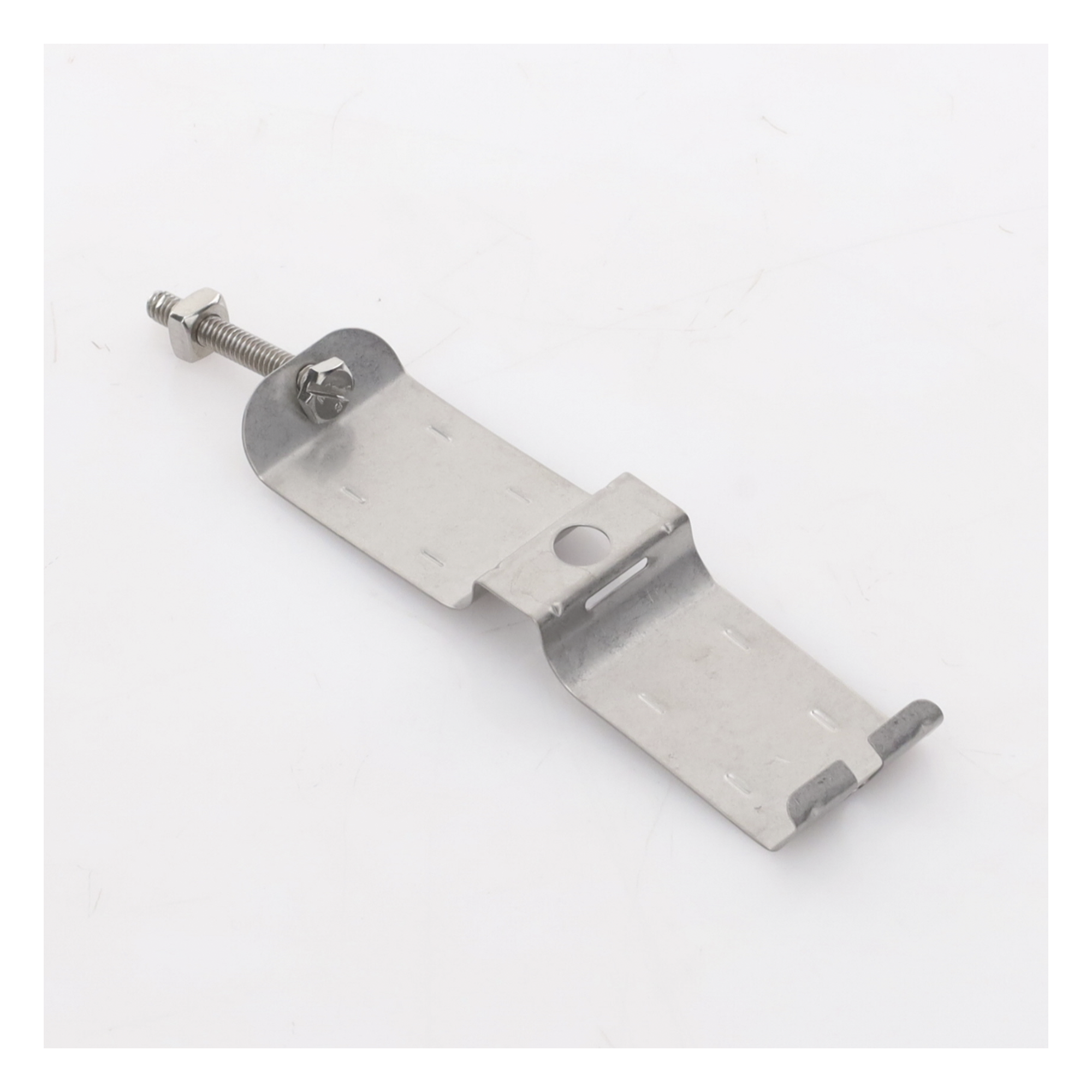 Sujetador de Doble Click / Cable Coaxial 1 1/4 Pulgadas / Paquete 10 Piezas / Montaje Sin Herramientas