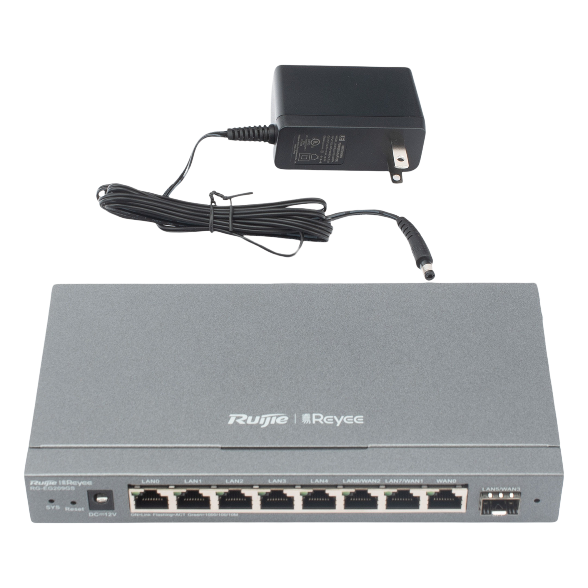 Router Balanceador / 4 Servicios WAN / SD-WAN 80 Mbps / 600 Mbps Rendimiento / 200 Clientes / 16 VLAN / Montaje Rack