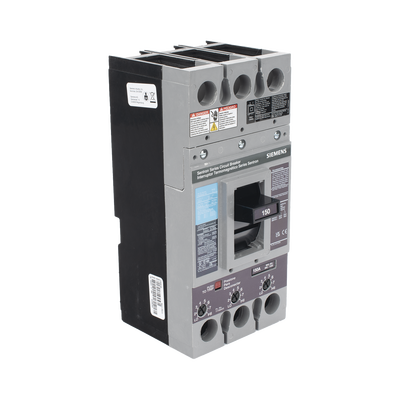 Interruptor Termomagnético 600V 3X150A, Con zapatas principales.