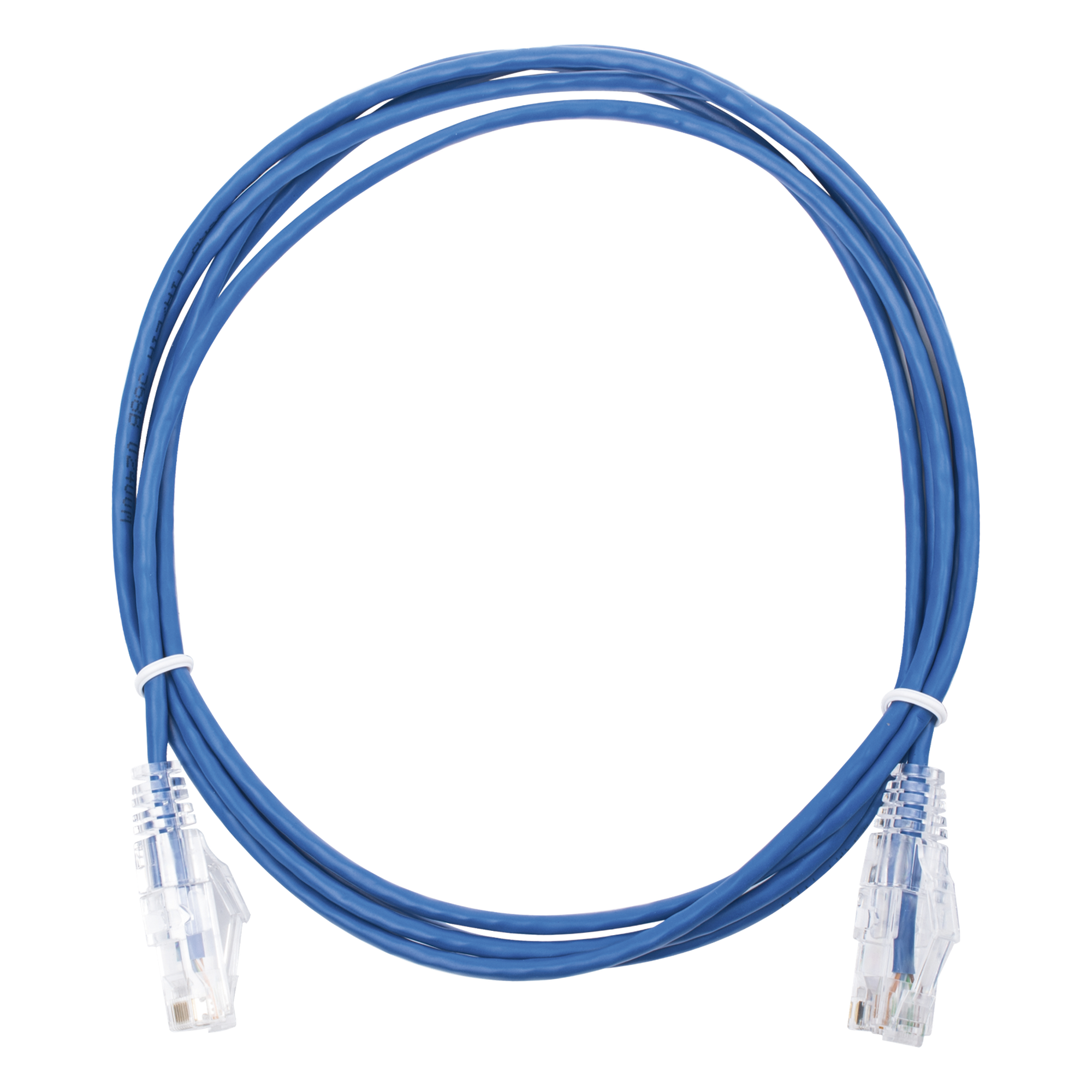Cable de Parcheo Slim UTP / Cat6 / 2 m (6.56 ft) / 28 AWG / Azul / 1 Gbps+ — LINKEDPRO BY EPCOM · SKU LP-UT6-200-BU28