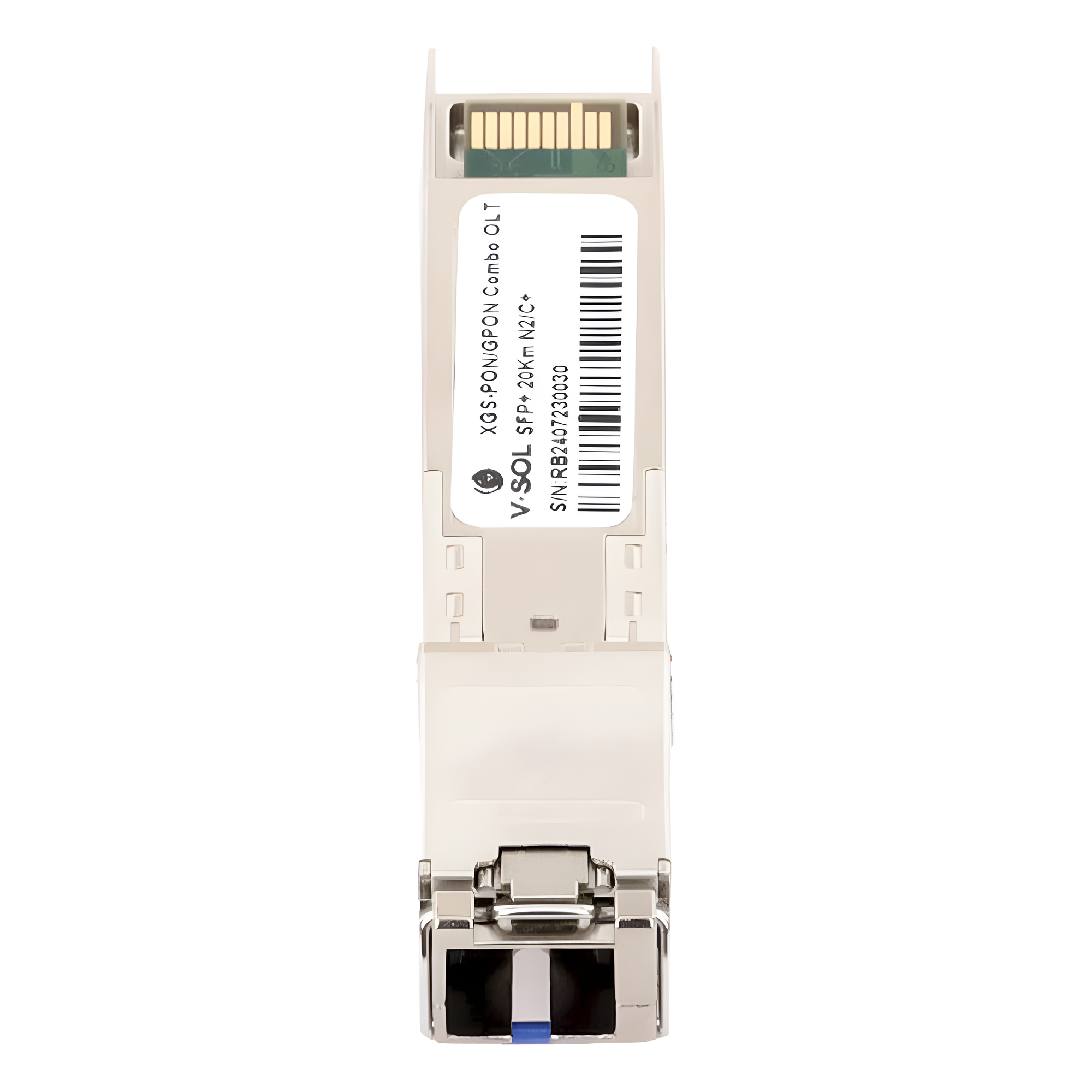 Módulo SFP PON Combo XGSPON/GPON / 10 Gbps Full Duplex / Alcance 20 km (65,616 ft) / SC/UPC / Temperatura Extendida 0-70°C