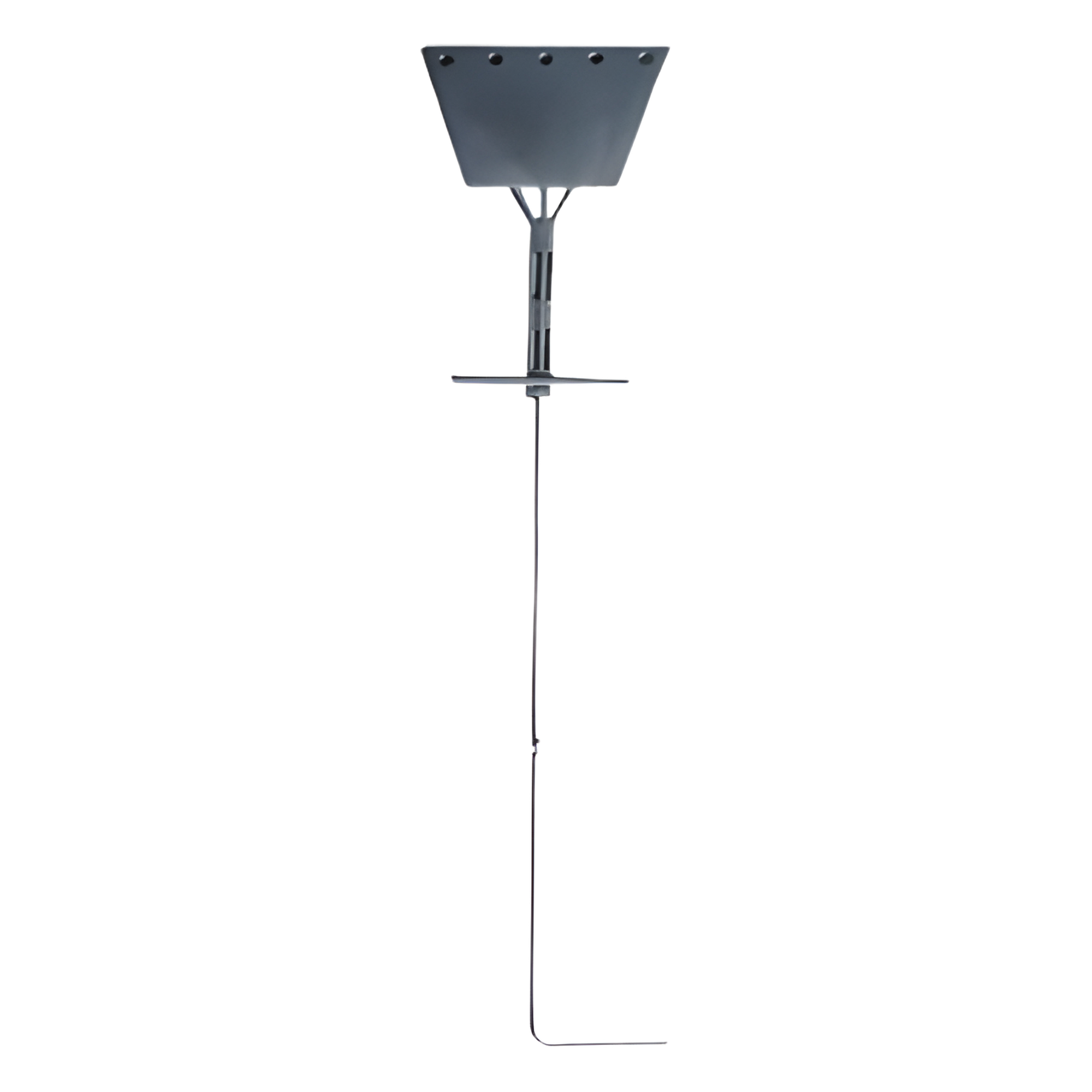 Ancla de Piso Tipo Paleta / Varilla 3/4" / Placa 1/2" (13 mm) / Longitud 195 cm (6.4 ft) / Galvanizado por Inmersión en Caliente / 22.5 kg — SYSCOM TOWERS · SKU SAZ-60G