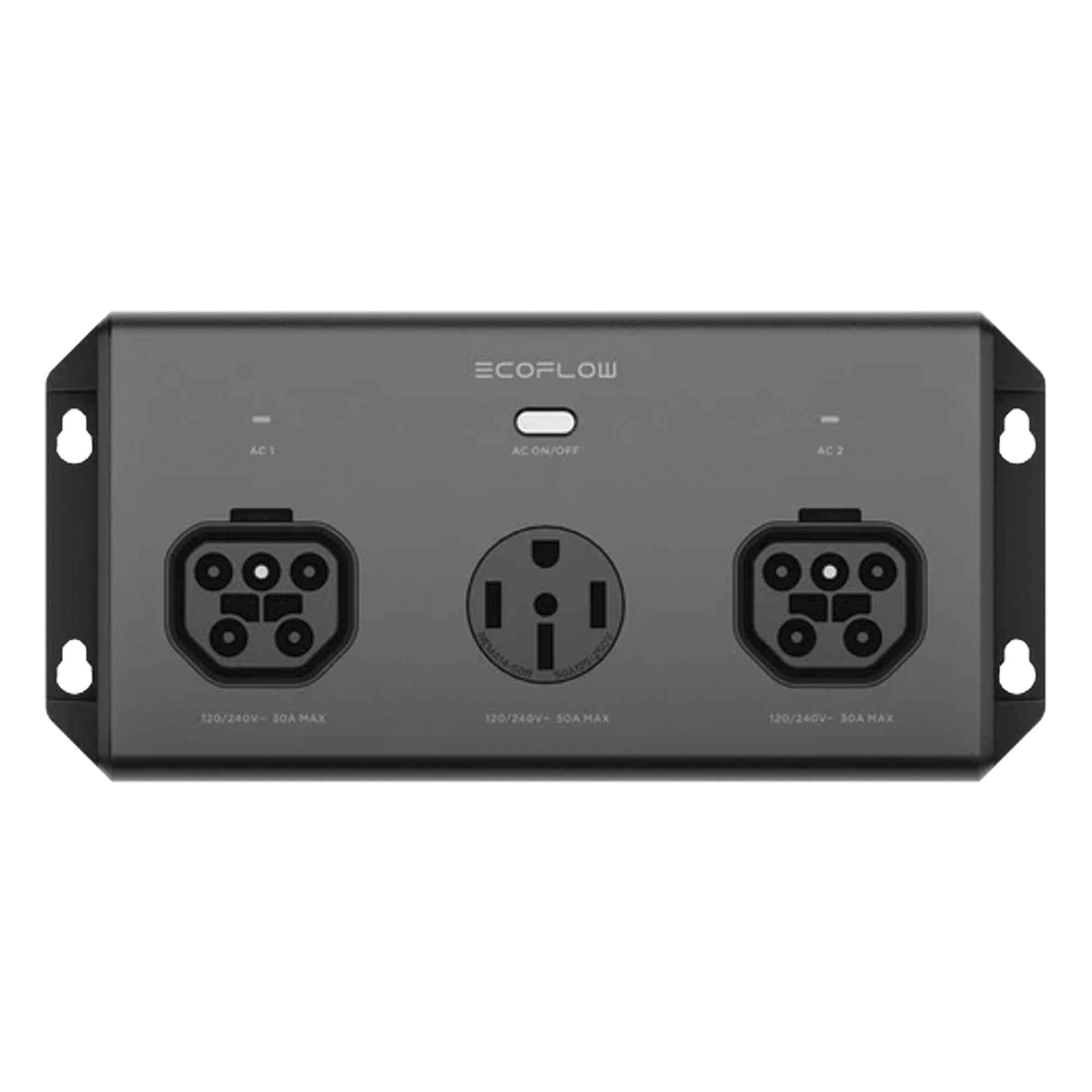 Hub Paralelo para Inversores / 12 kW Continuos / 18 kW Máximo / 120/240 Vca / 50 A / 60 Hz — ECOFLOW · SKU EFYJ751PR