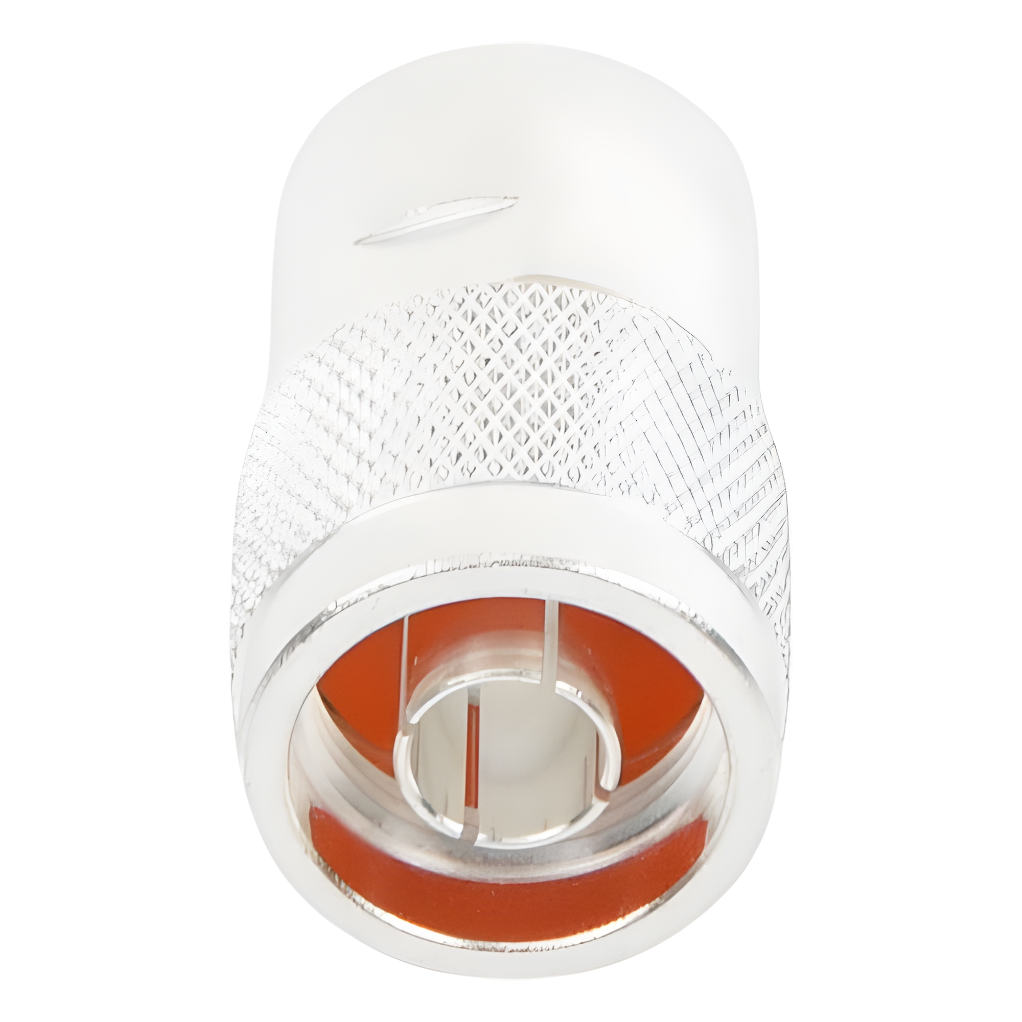 Conector Coaxial N Macho / Rosca / Cables LMR-400, 9913, RG8/U-SYS / Cuerpo Bronce Plateado / Contacto Oro / Aislante Teflón