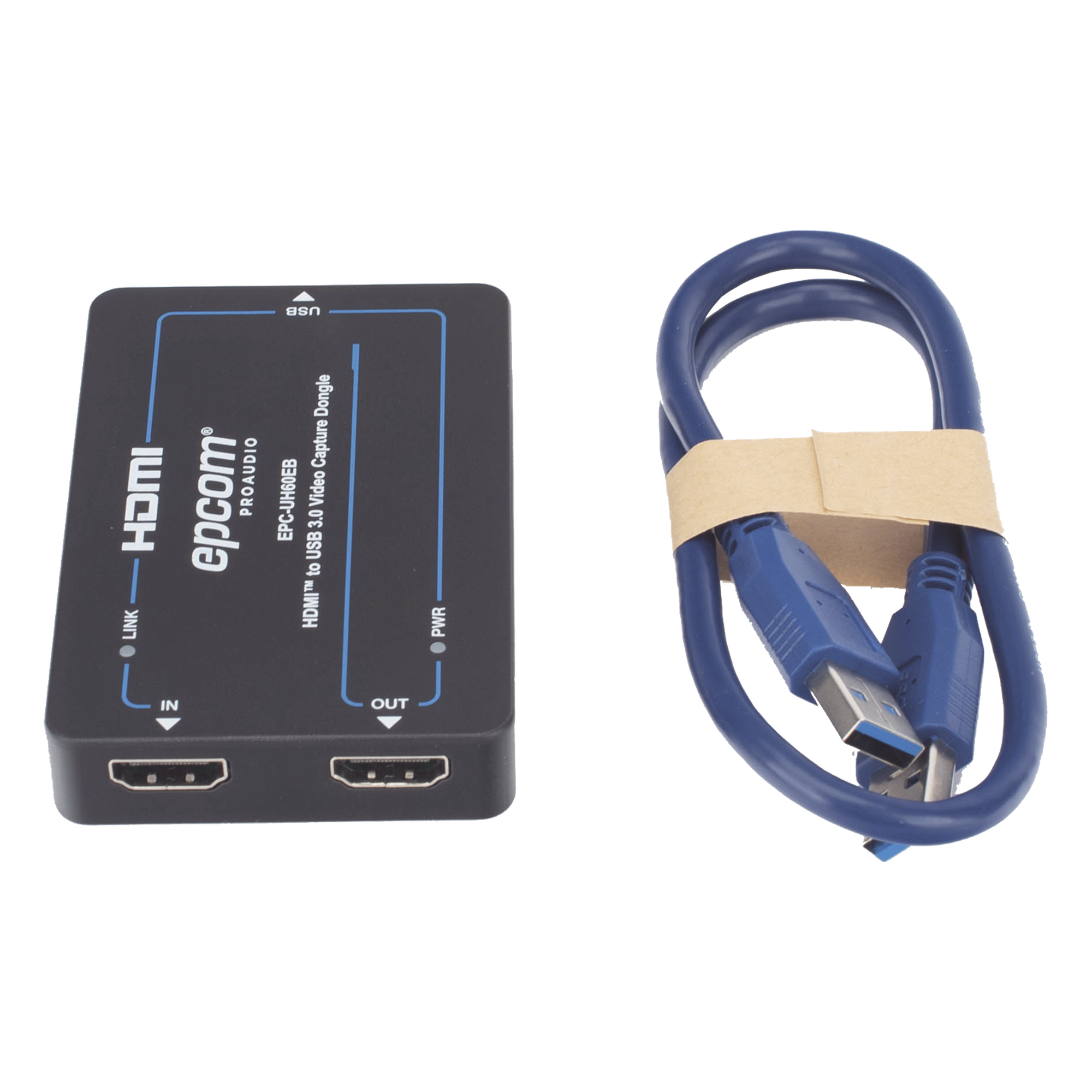 Adaptador de Captura de Video / HDMI 4K60 4:4:4 / USB 3.0 1080p60 / HDCP 2.2 / 18 Gbps / Plug and Play / Multiplataforma