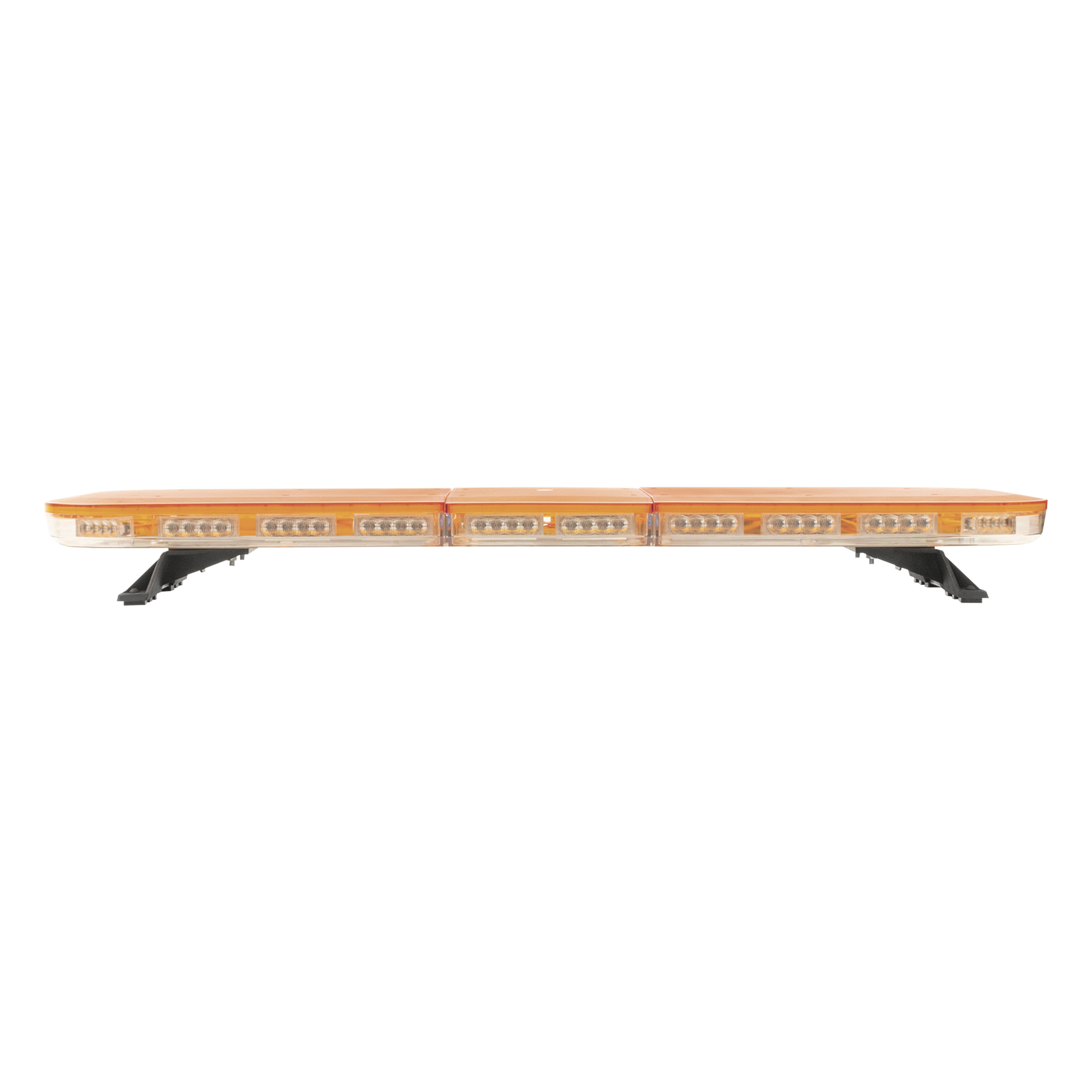 Barra de Luces LED / 88 LEDs Hyperlux / 47" (119.4 cm) / Ámbar y Blanco / 45 Patrones / 10-14.8 VCD / IP Industrial — EPCOM INDUSTRIAL SIGNALING · SKU X67AV2