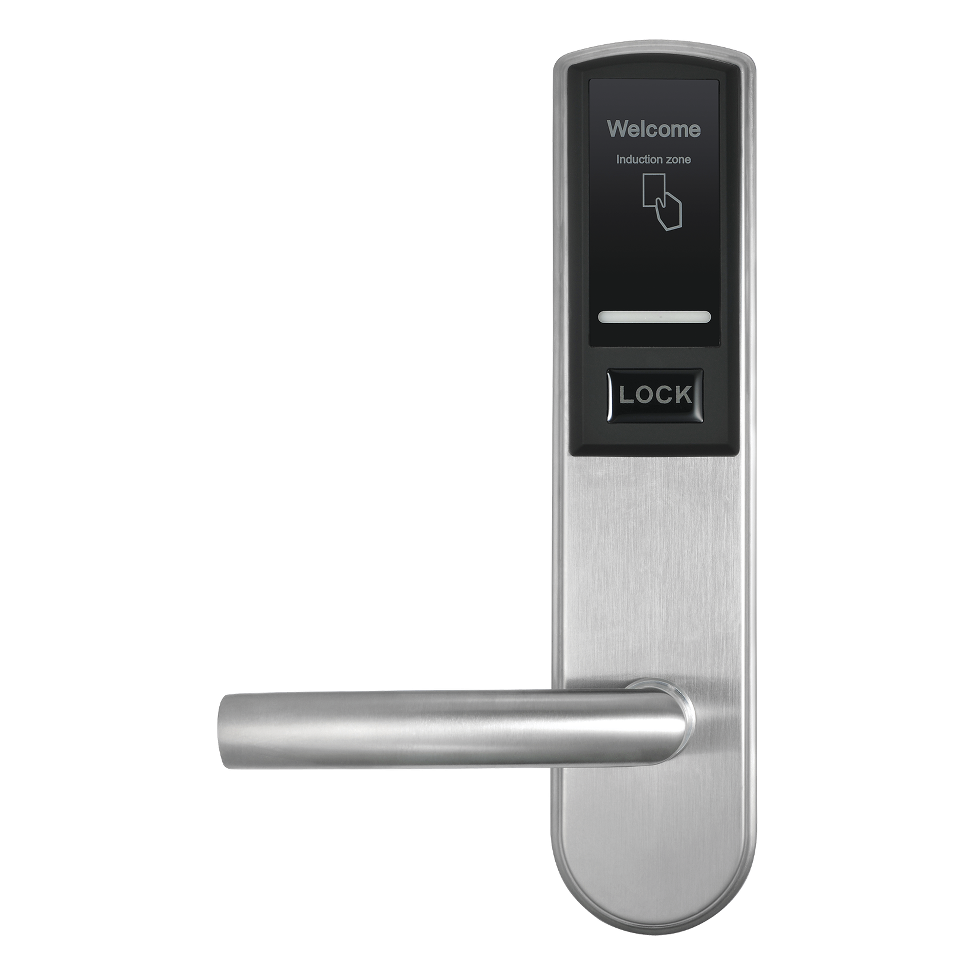 Cerradura para Hotel / Mano Izquierda / MIFARE 13.56 MHz / Aleación de Zinc / 224 Eventos / Backset 62.5 mm — ZKTECO · SKU LH3000L