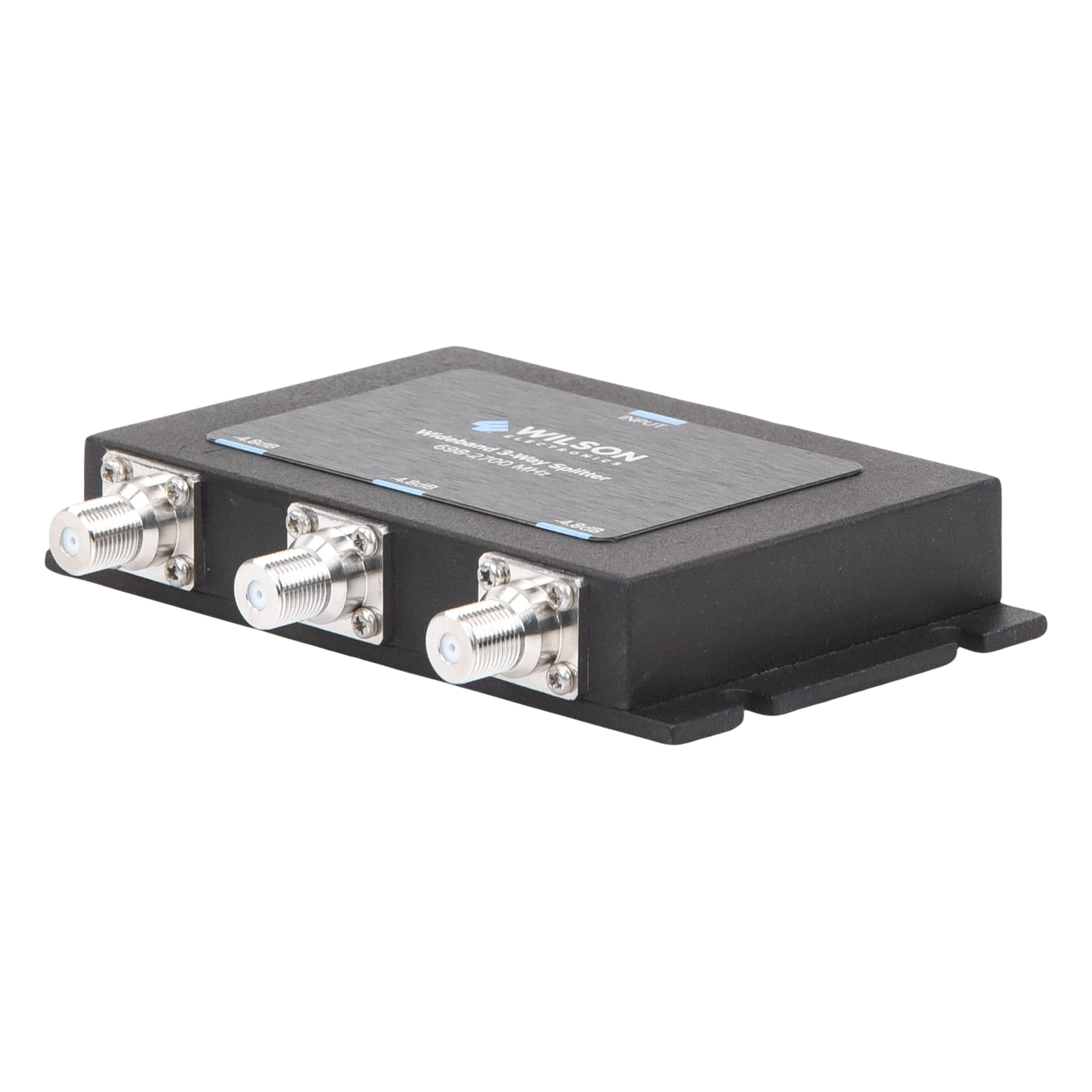Divisor de Potencia RF / 3 Vías / 75 Ohm / 698-2700 MHz / 4.8 dB Pérdida / Conectores F Hembra