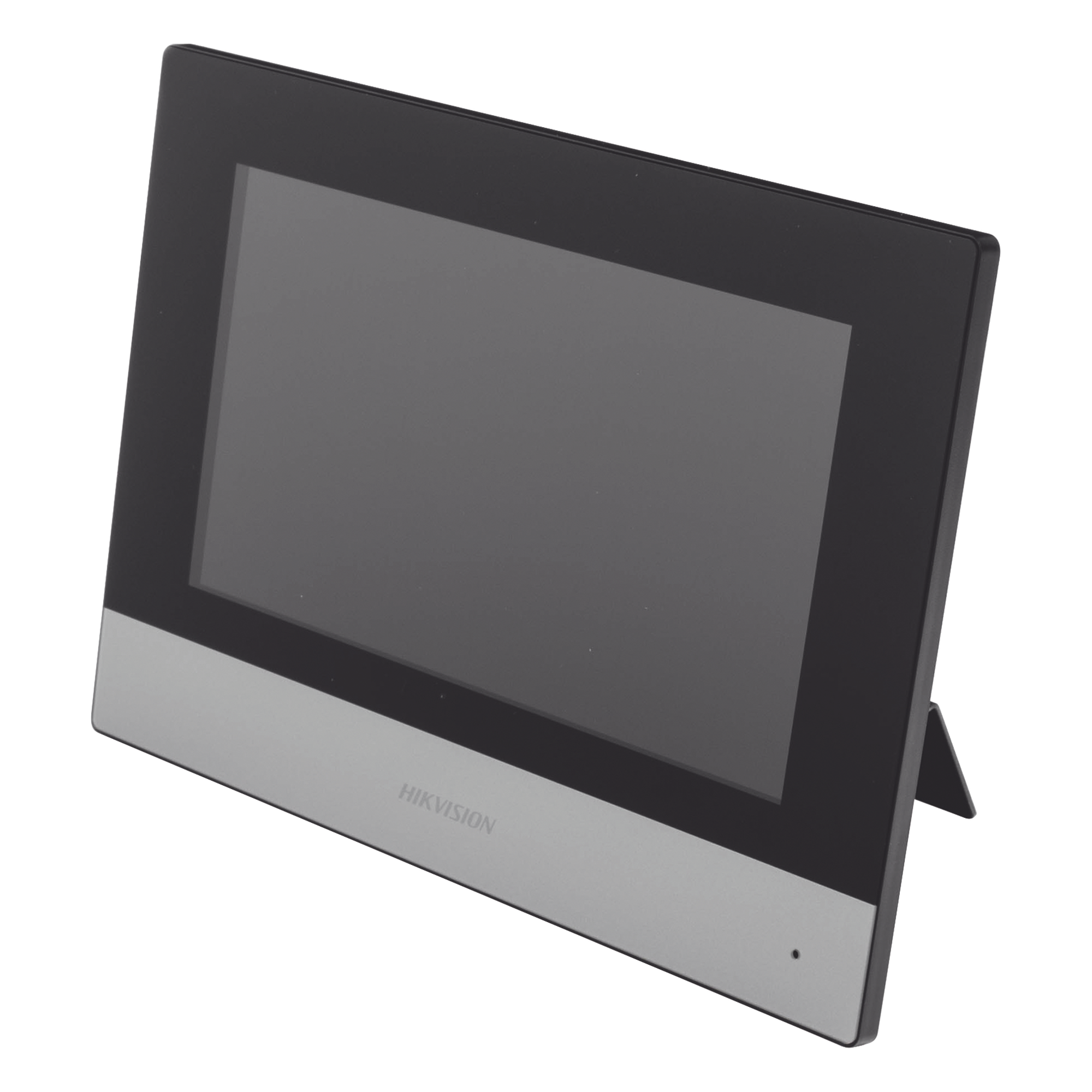 Monitor IP WiFi Touch Screen / Pantalla 7" / Resolución 1024 x 600 / Wi-Fi 2.4 GHz / Ethernet 10/100 Mbps / PoE Estándar / Audio Bidireccional / Integración 16 Cámaras IP 2 MP — HIKVISION · SKU DS-KH6320-WTE1