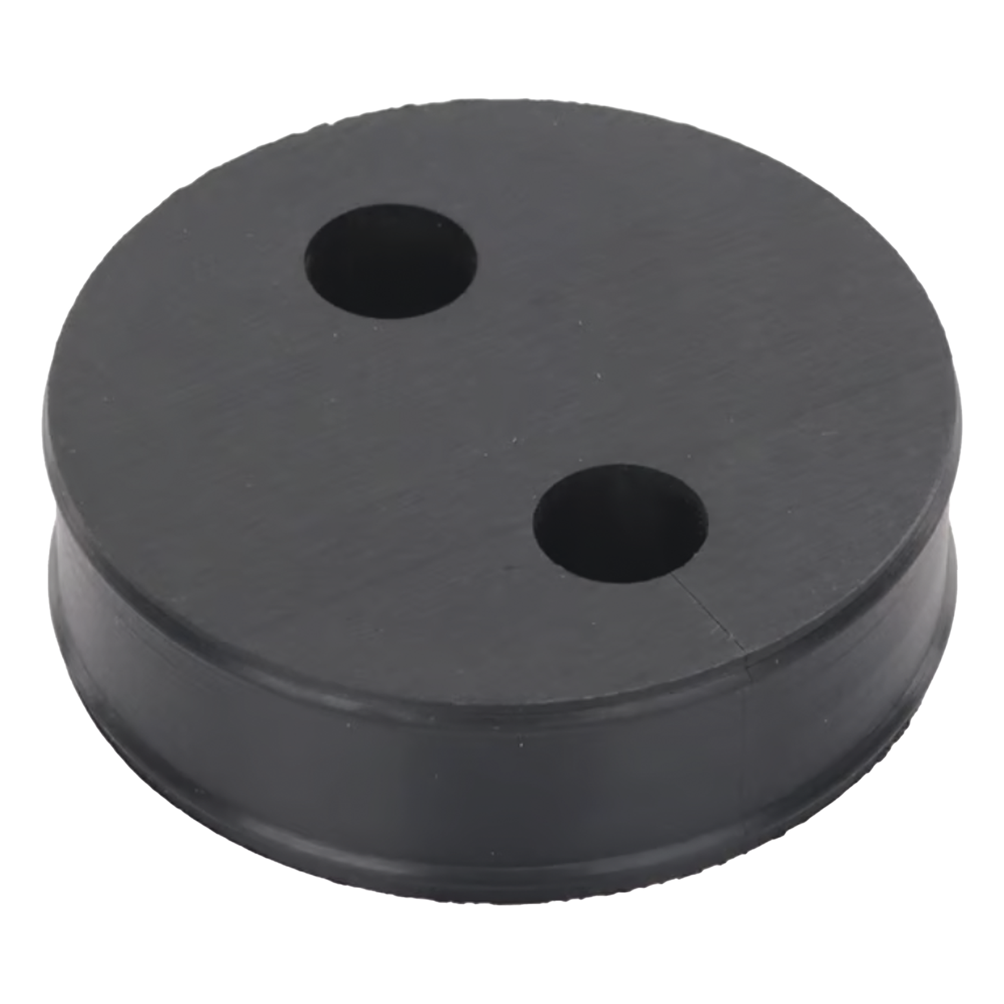 Inserto de Caucho / 2 Orificios 1/2 in / Diámetro 85 mm (3.34 in) / Grosor 25.4 mm (1 in) / EPDM / Hermético — SYSCOM TOWERS · SKU CI212