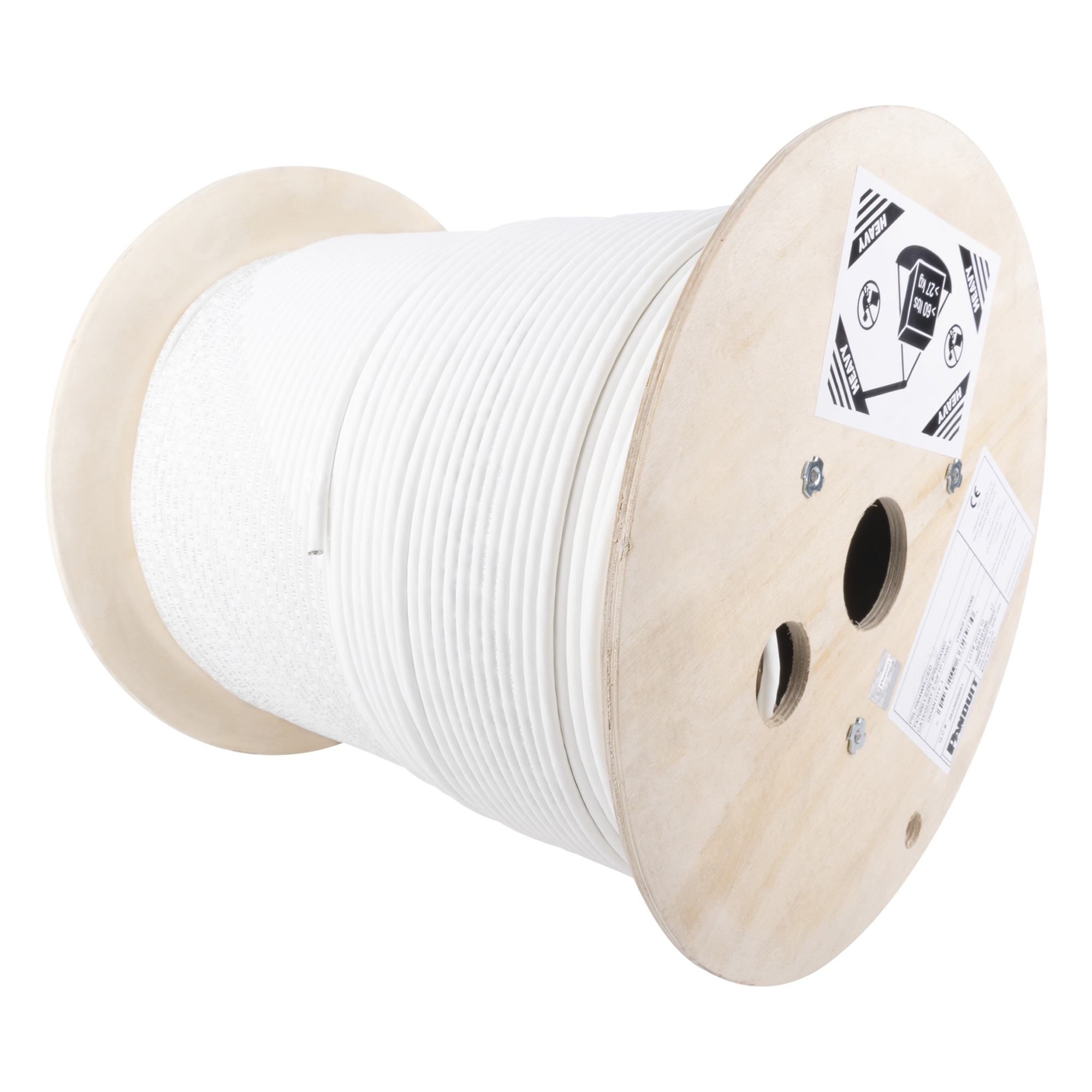 Bobina de Cable S/FTP / Cat7 / 23 AWG / LSZH / 500 m (1640 pies) — PANDUIT · SKU PSL7004WH-CED