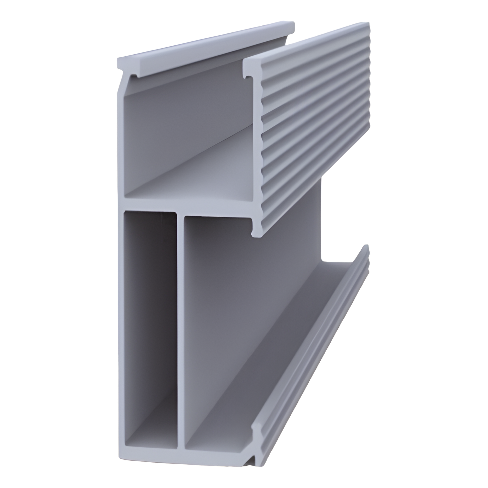 Riel de Montaje Fotovoltaico / Aluminio Anodizado / Longitud 2700 mm (8.9 ft) / Diseño Ligero / Compatible con Múltiples Configuraciones — SYSCOM · SKU EPL-SR8-2700