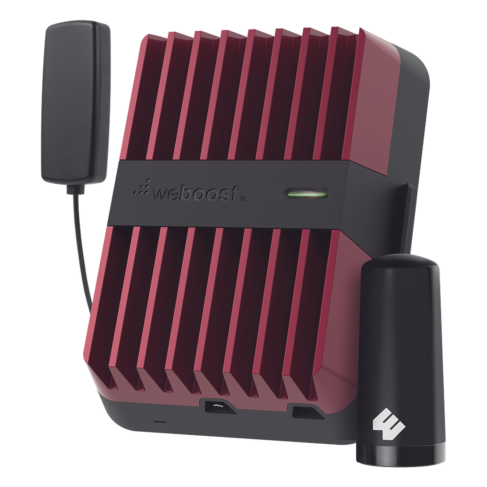 Amplificador Celular Vehicular / 4G LTE 3G VoZ / Alcance +74% / Antena NMO Permanente / Múltiples Dispositivos / Flotas Profesionales — WILSONPRO / WEBOOST · SKU 530-254
