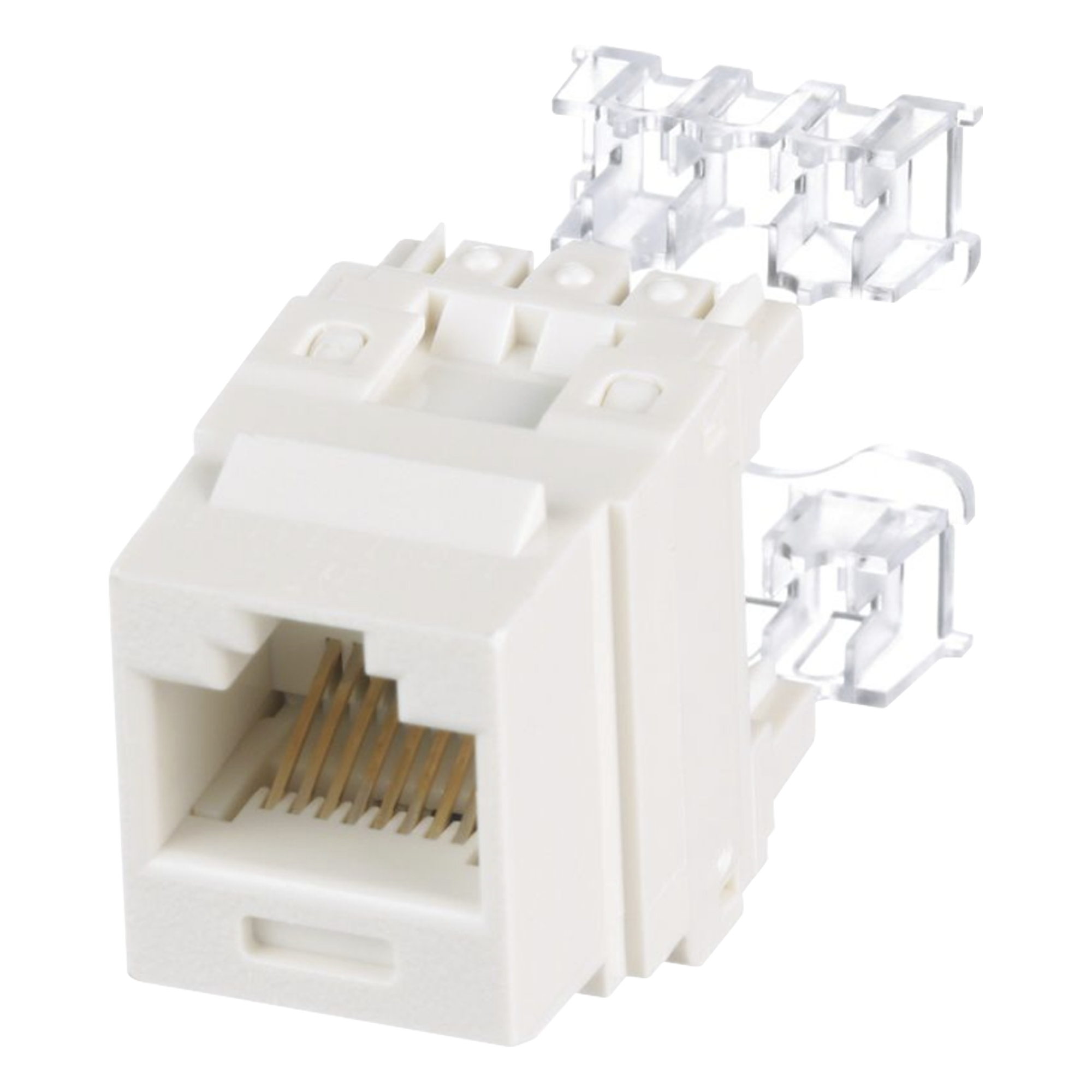 Jack Keystone / Cat 6 Clase E / Terminación 110 / RJ45 / 1 Puerto / Blanco Mate — PANDUIT · SKU NK688MIW