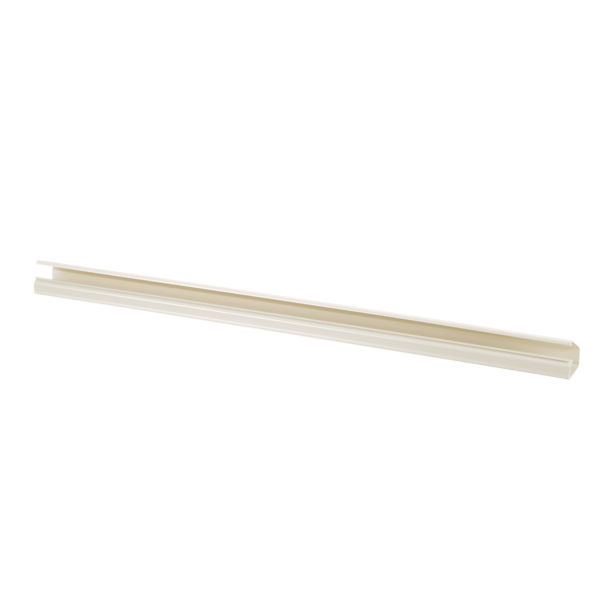 Canaleta de PVC Rígida / 38.4 x 24 mm / 2438 mm (8 ft) de Largo / UL94V-0 / Adhesiva Sin Herramientas / 13 Cables Cat6