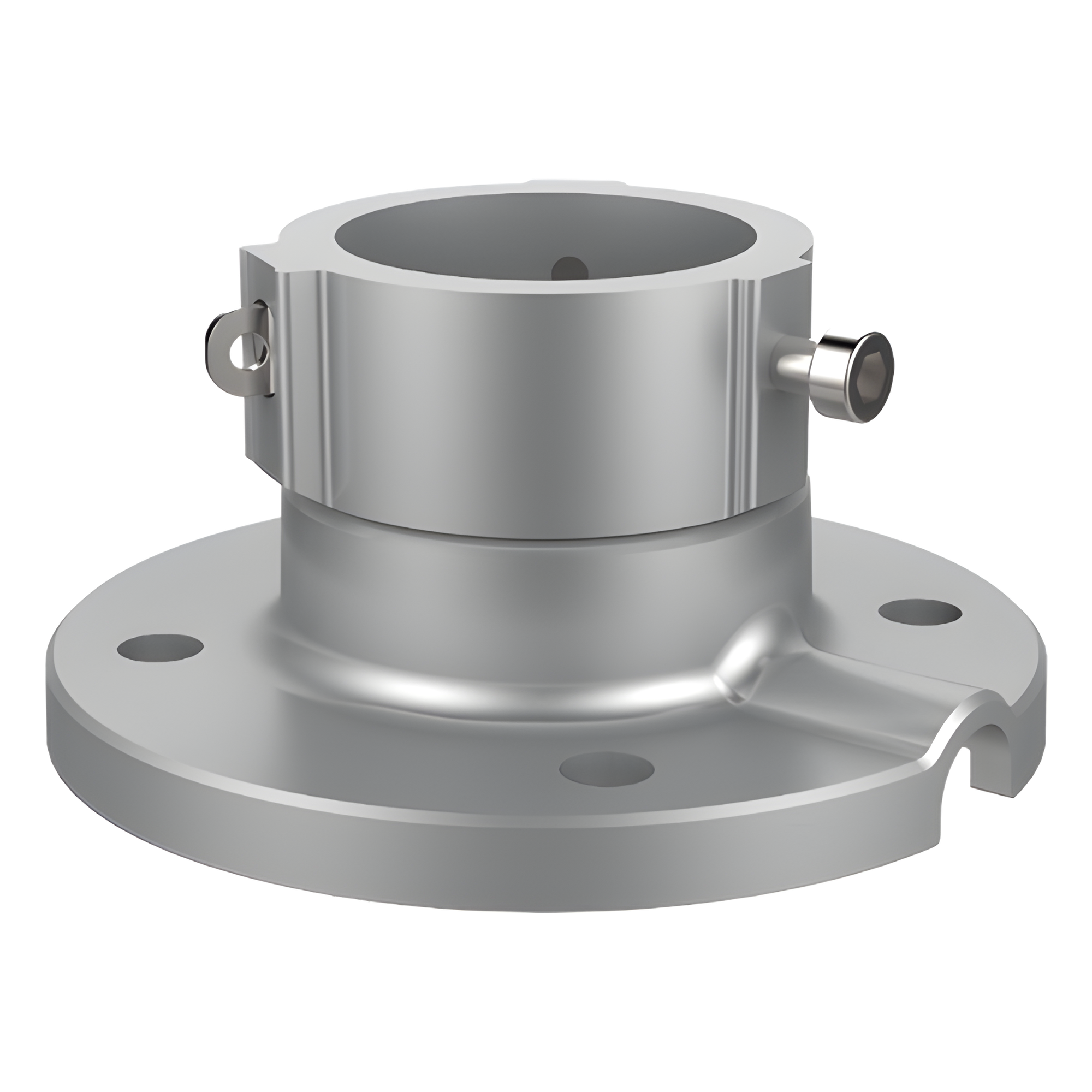 Montaje de Techo / Acero Inoxidable / Para Domos PTZ TURBOHD e IP / 116.5 mm × 57 mm / 380 g — HIKVISION · SKU DS-1663ZJ-P