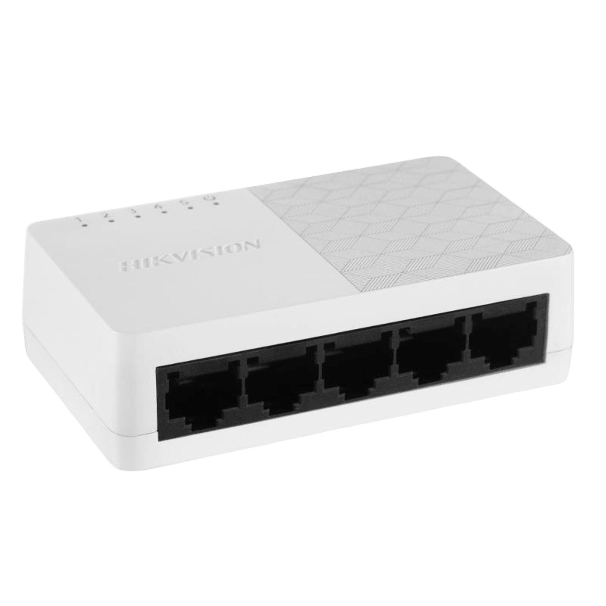 Switch de Escritorio / 5 Puertos Gigabit / 10/100/1000 Mbps / Diseño Compacto / Plug and Play — HIKVISION · SKU DS-3E0505D-O