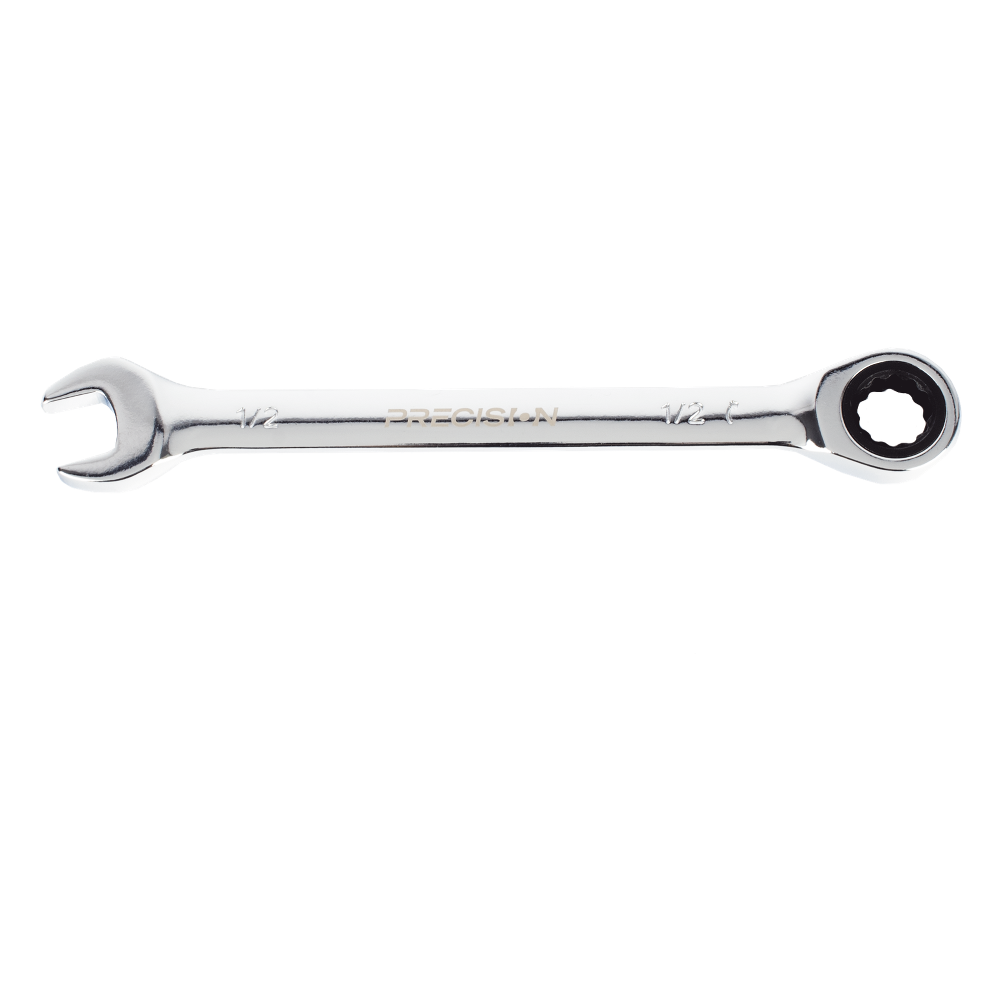 Llave Combinada con Matraca / 1/2 Pulgada / Acero Cromo-Vanadio / Doble Función / Diseño Ergonómico